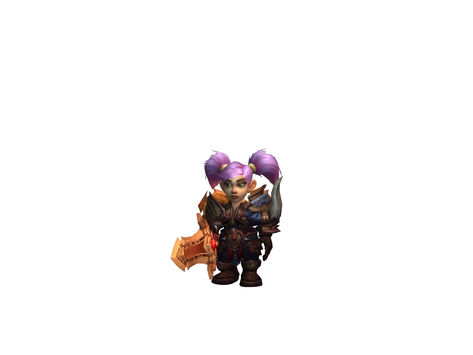 Largetruck 3D character render