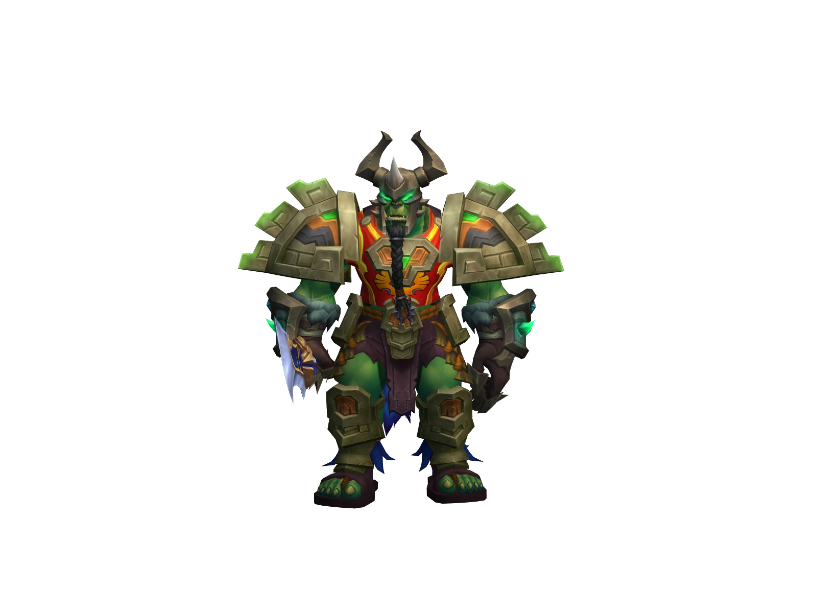 Athrall 3D character render