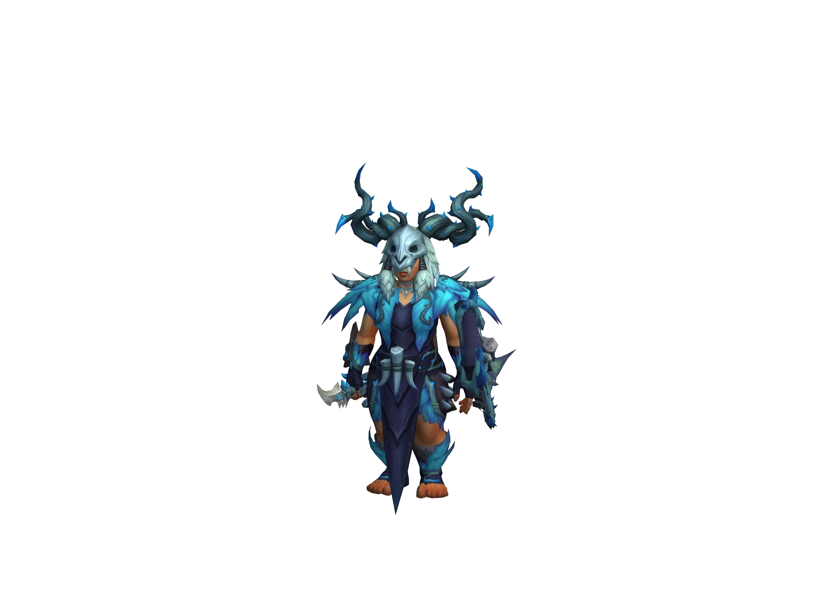 Vixeen 3D character render