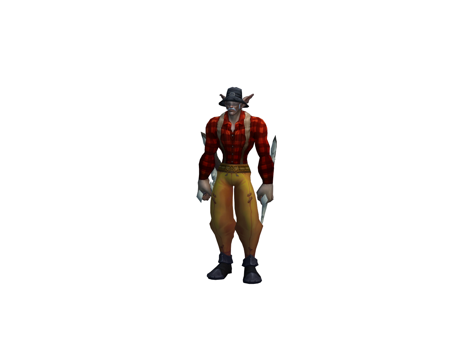 Billill 3D character render