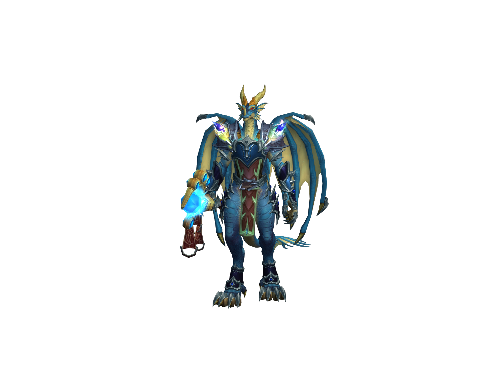 Garygyarados 3D character render