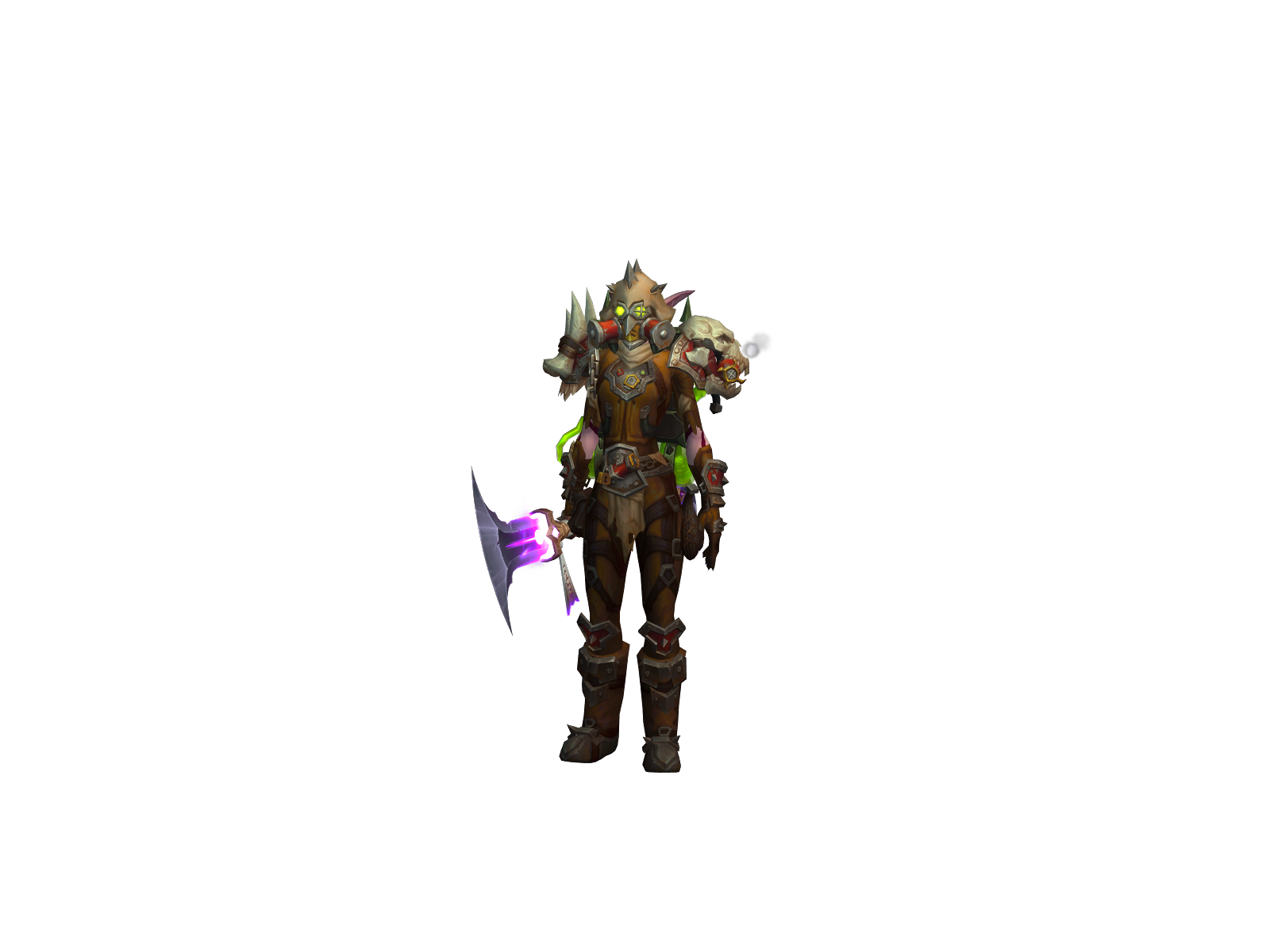 Huntrix 3D character render