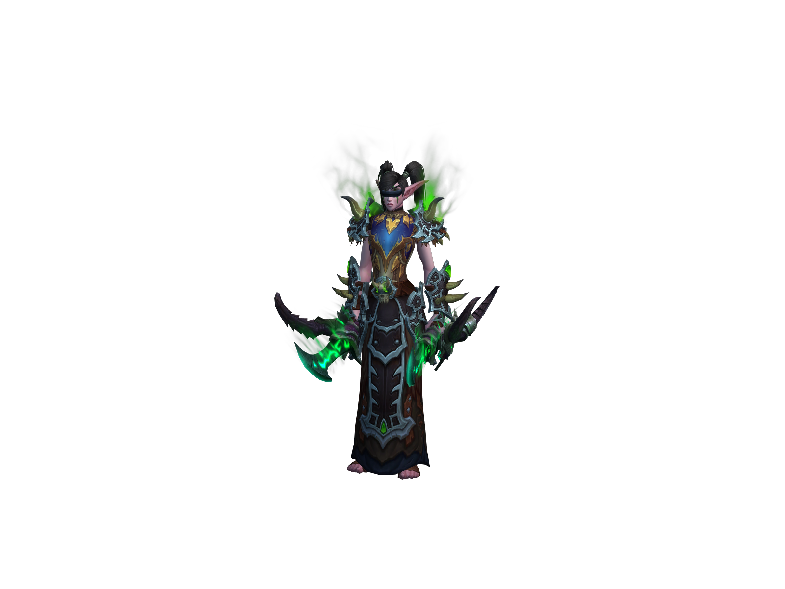 Demonone 3D character render