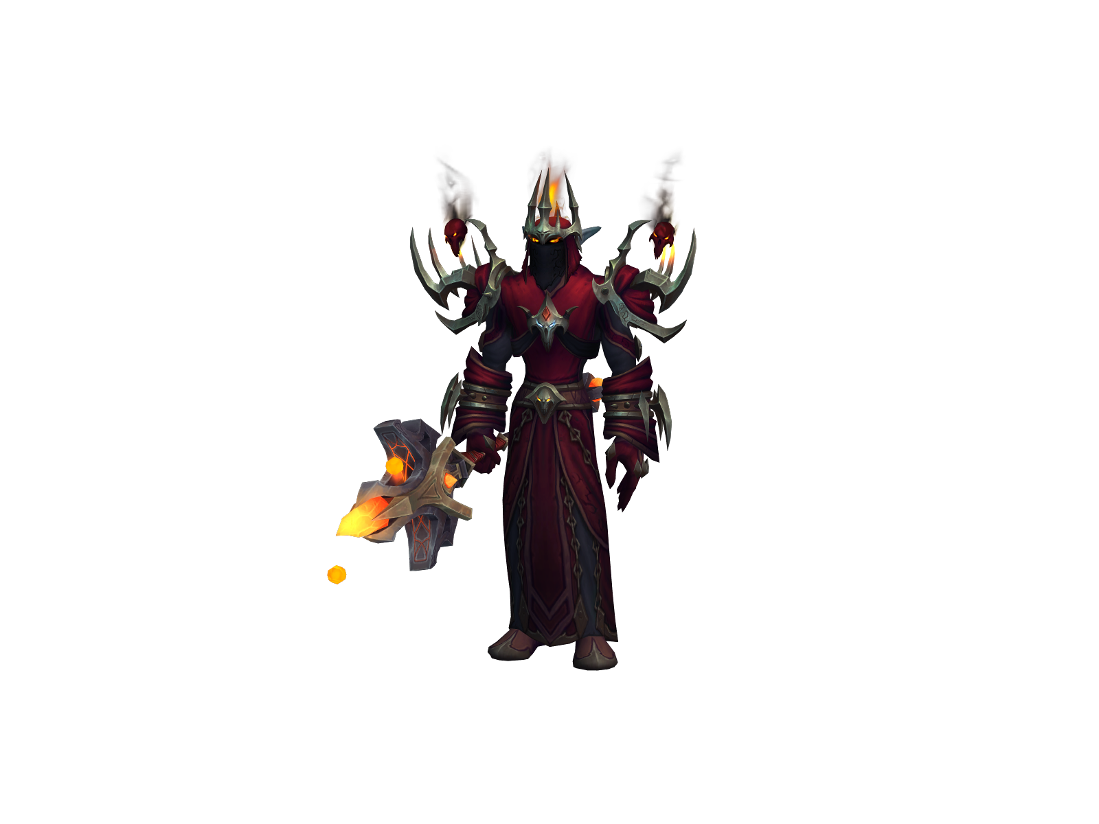 Unholie 3D character render