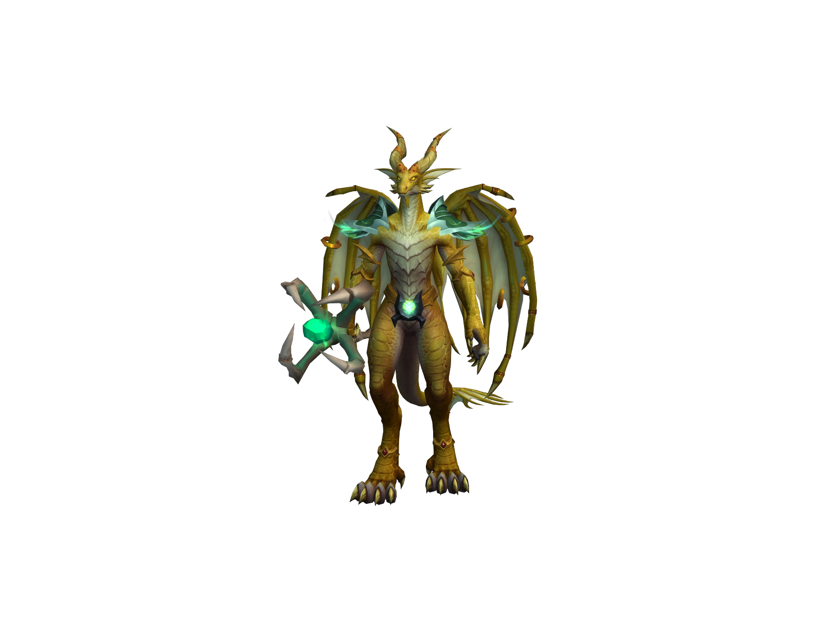 Galewing 3D character render