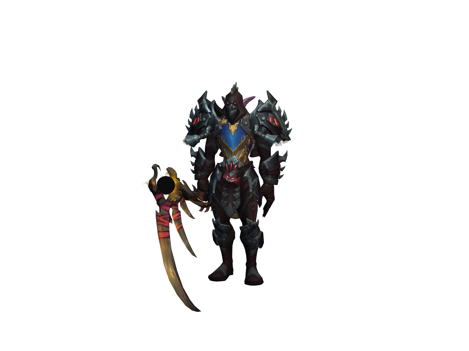 Mustardstain 3D character render