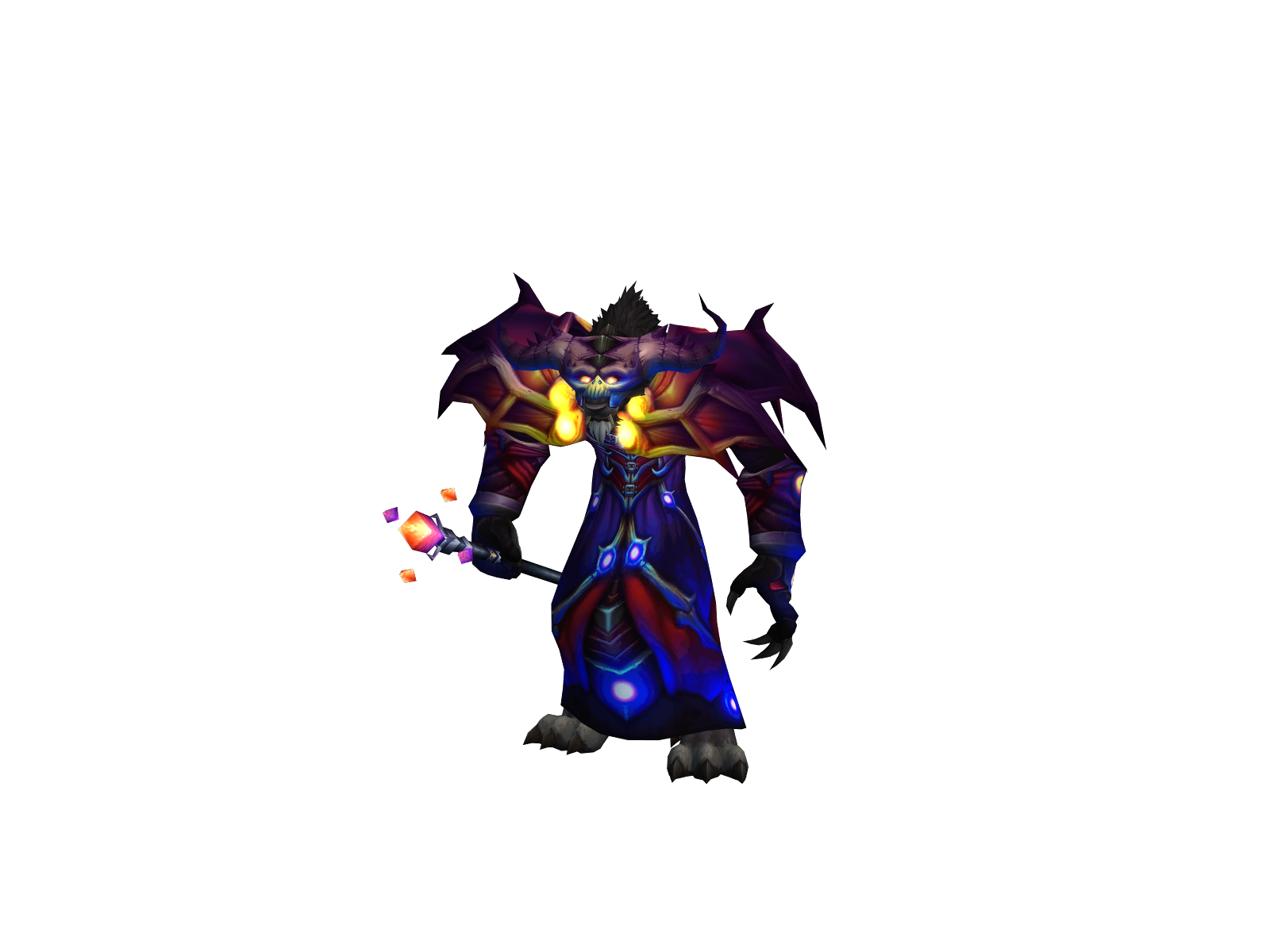 Corrosion 3D character render