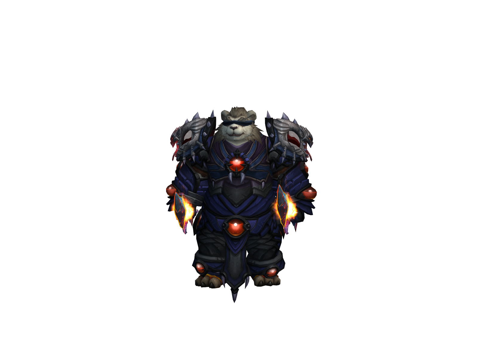 Fiveheadx 3D character render