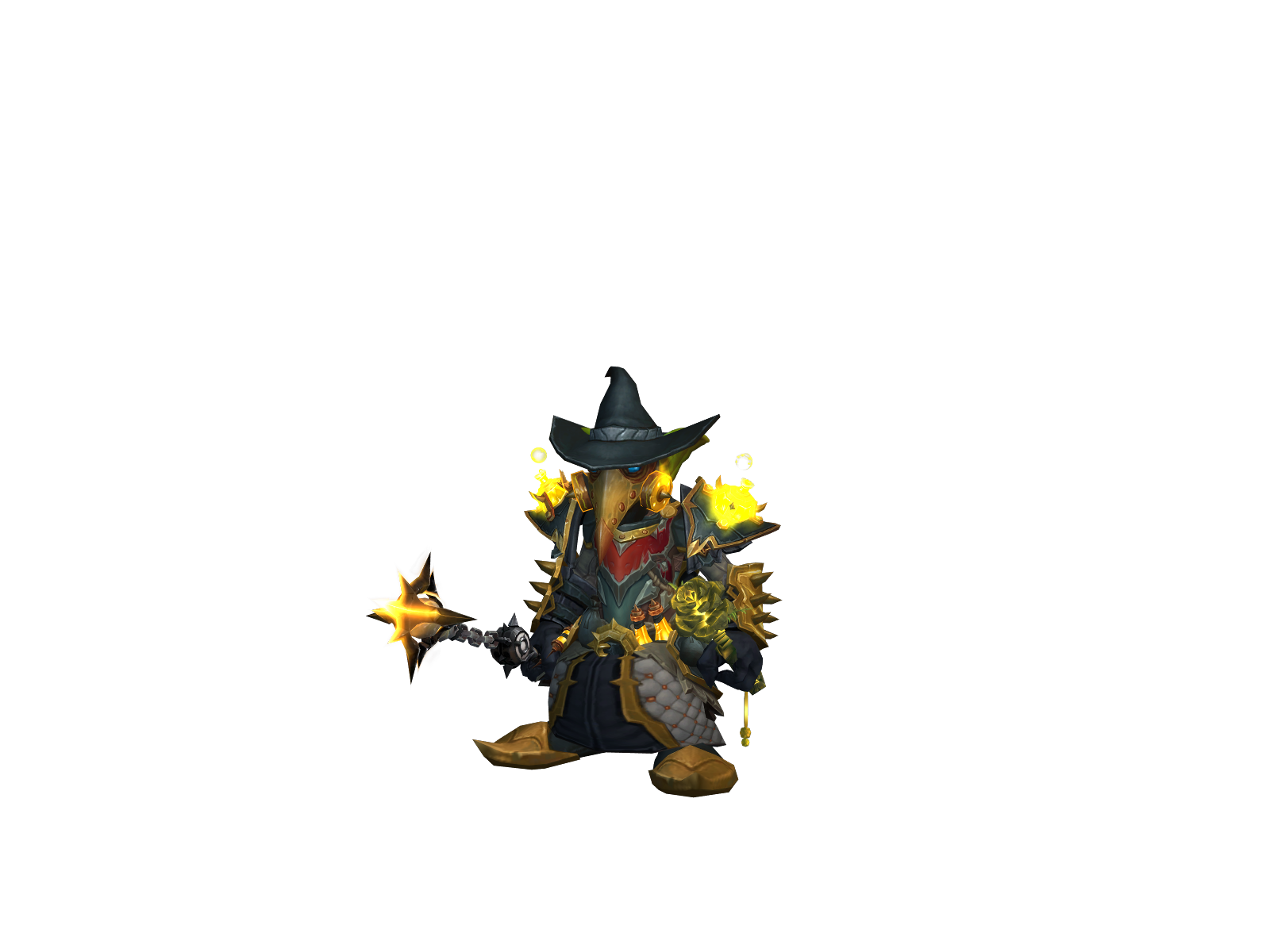Zeplack 3D character render