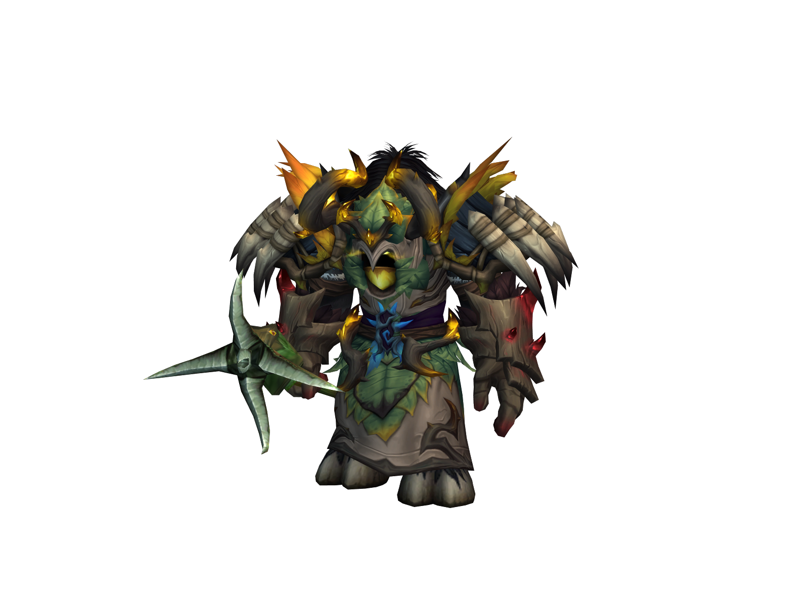 Obesefeline 3D character render