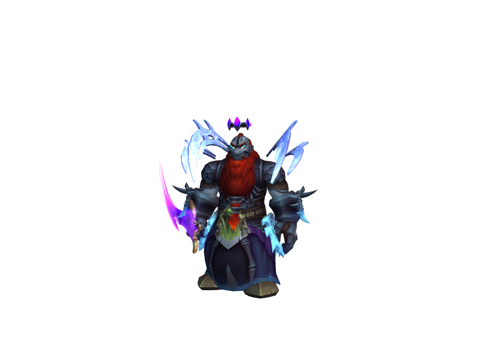 Cherepa 3D character render