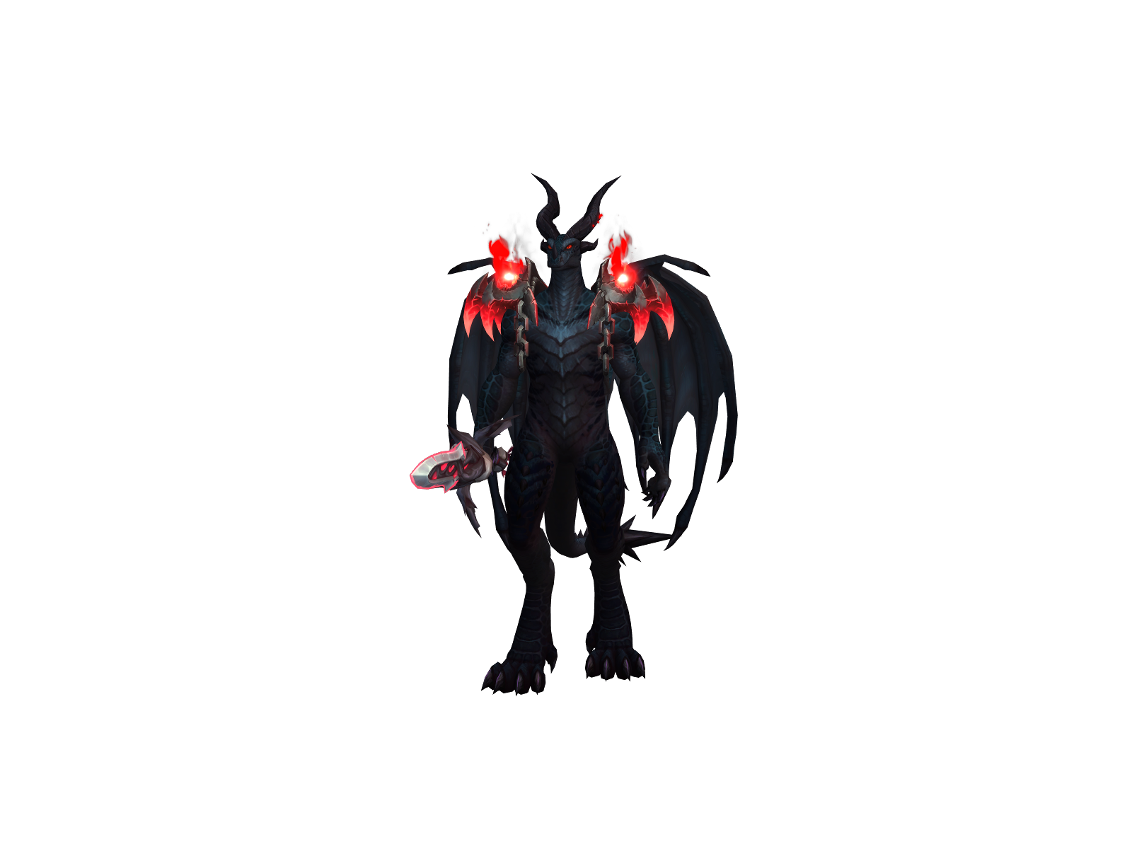 Shadowdragen 3D character render