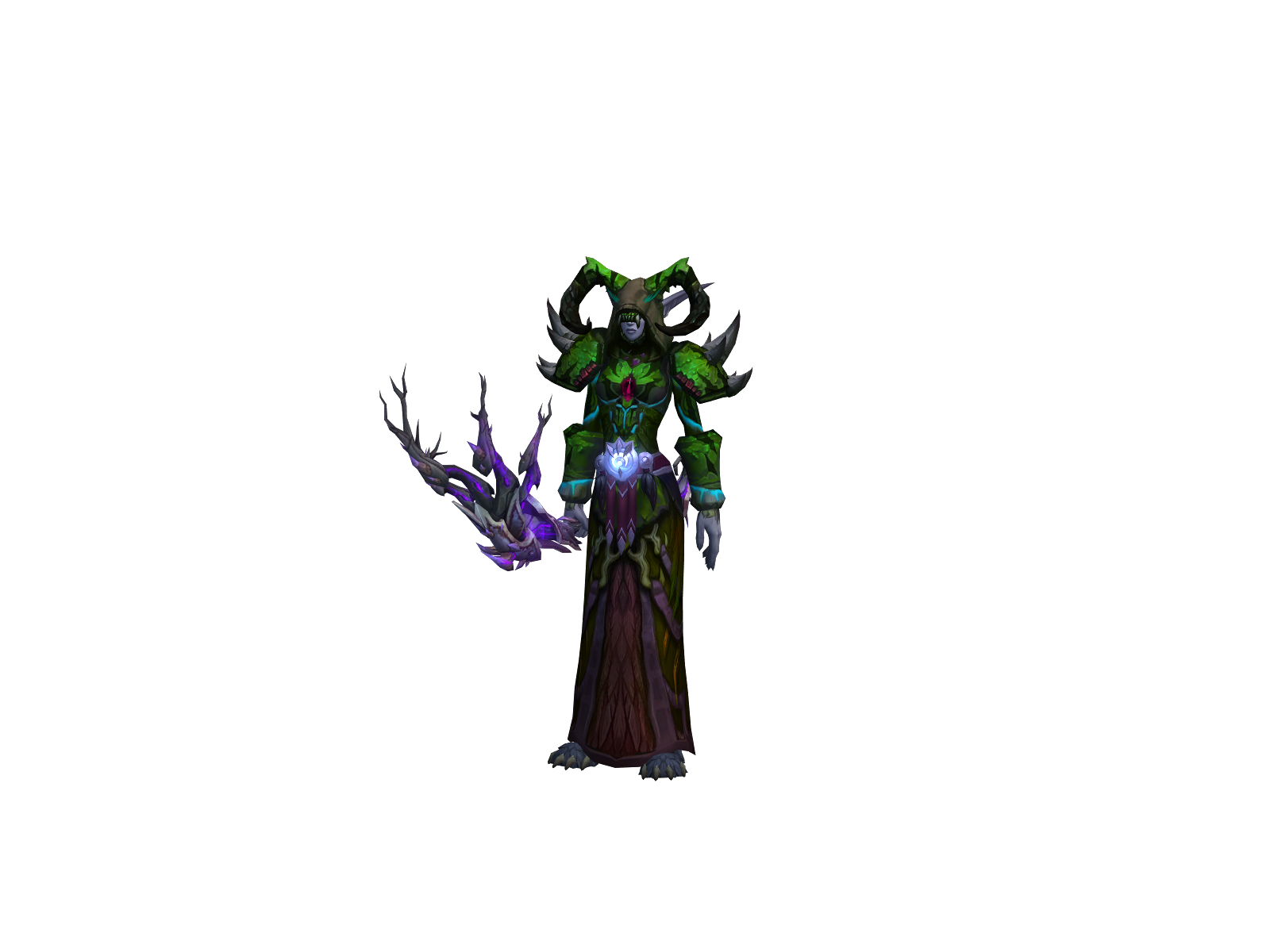 Cannabimorph 3D character render