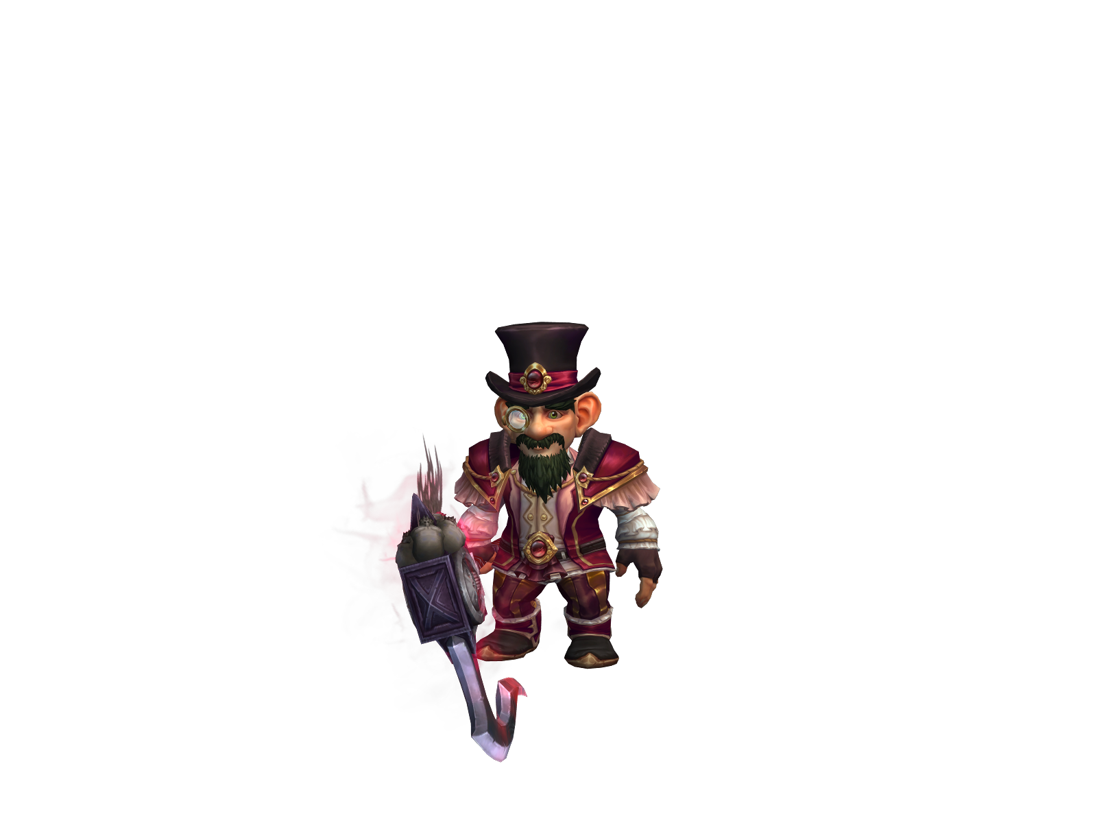 Gidieon 3D character render