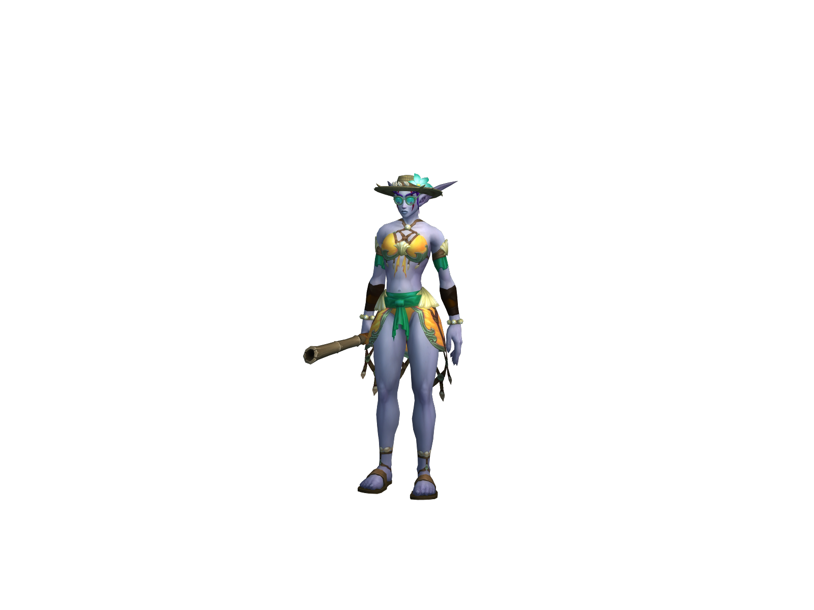 Egwenê 3D character render