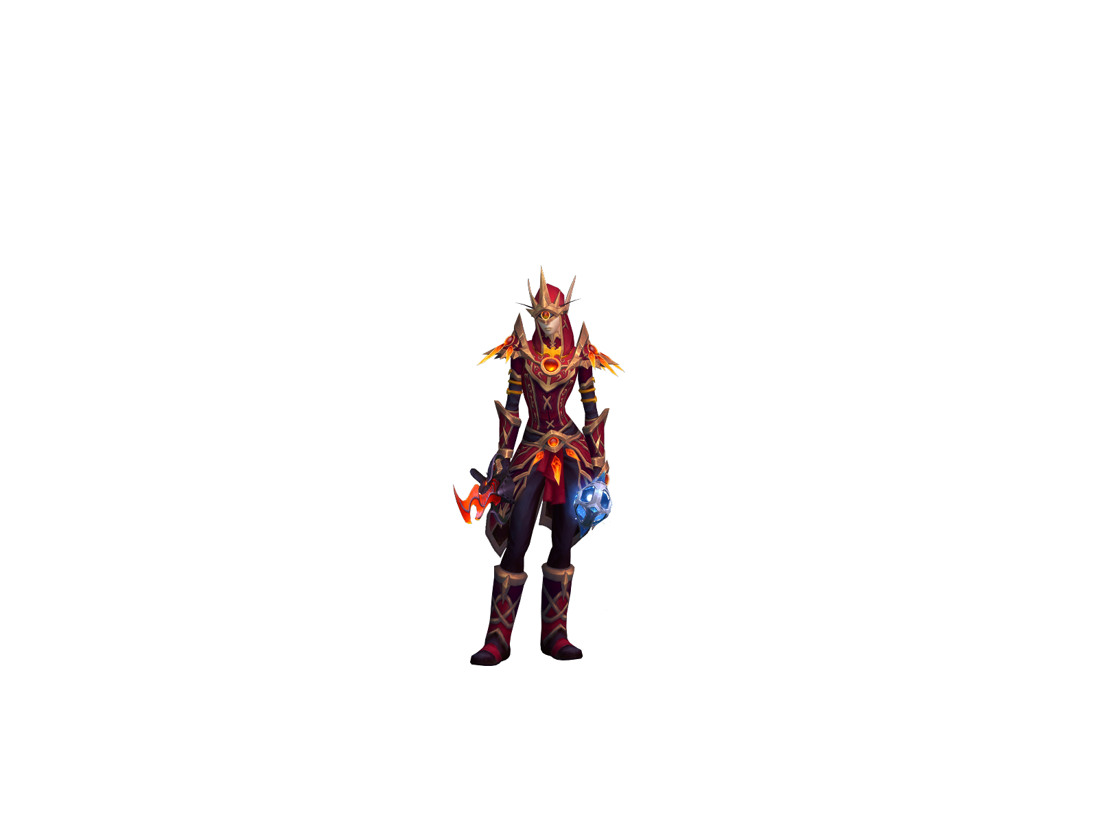 Helmette 3D character render