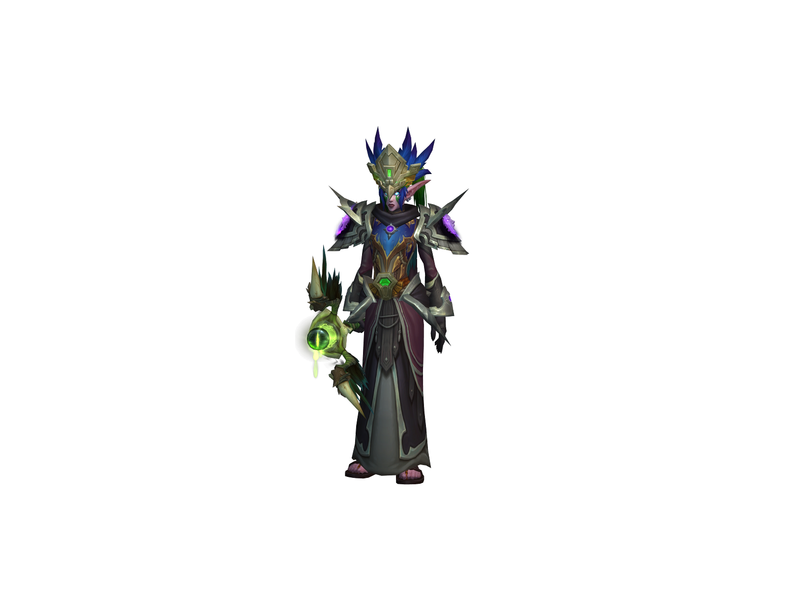 Fissick 3D character render