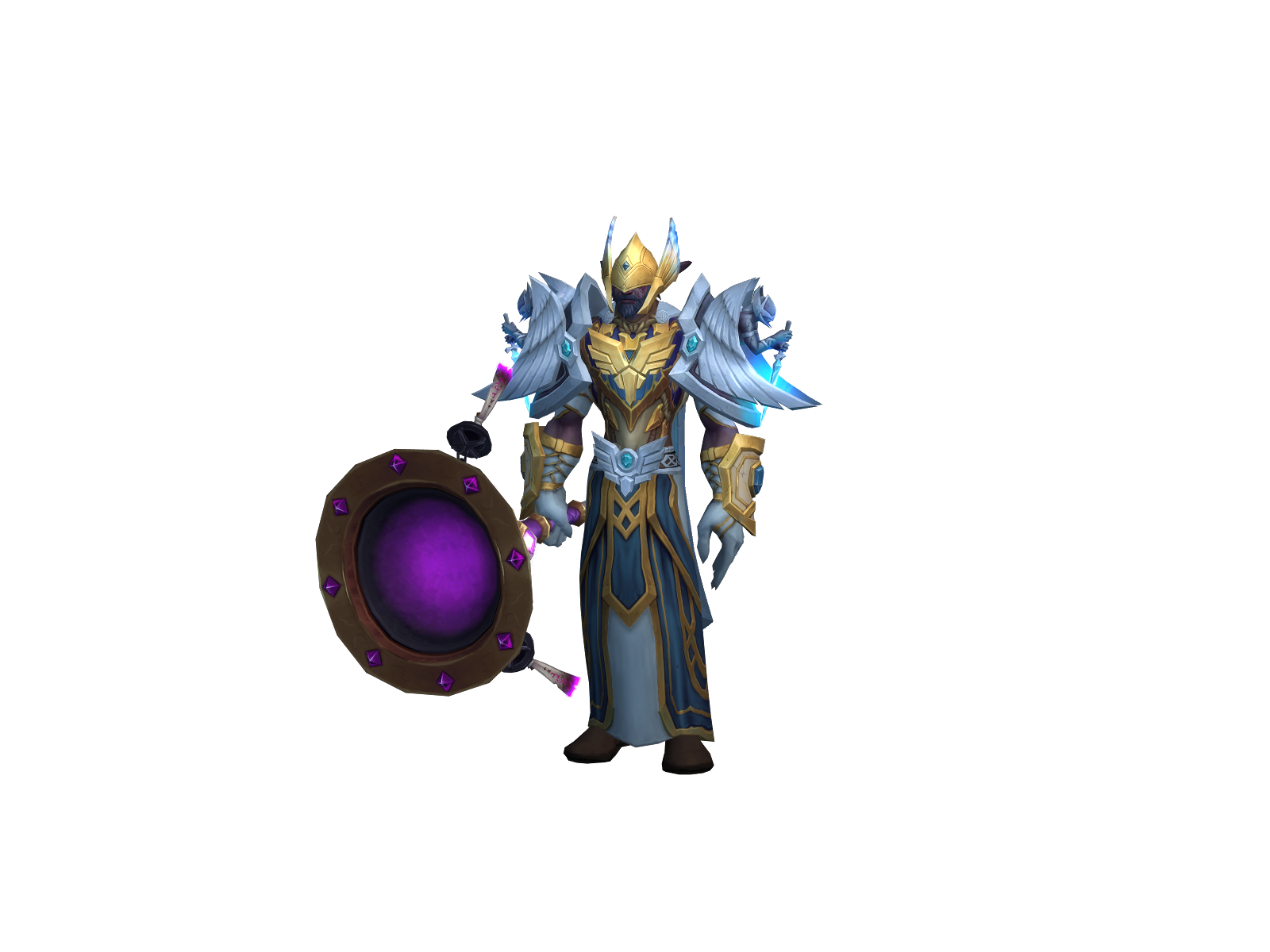 Awoohoohoo 3D character render