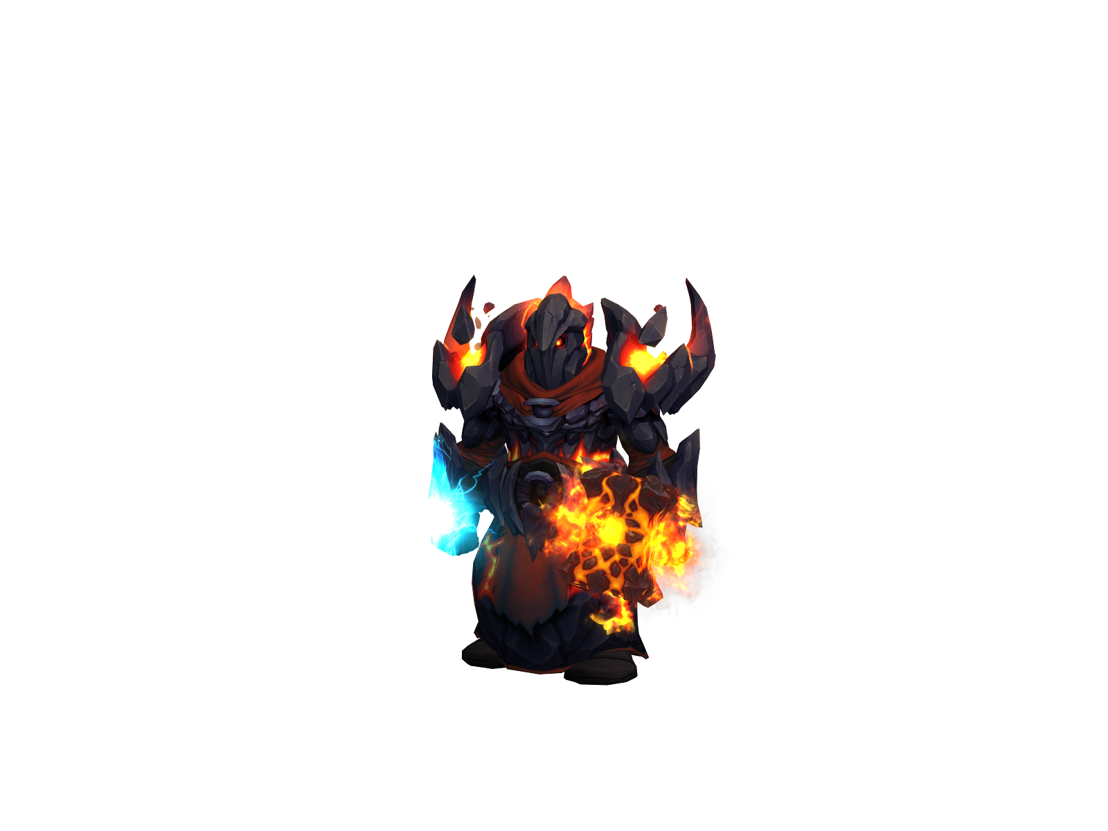Mustachex 3D character render