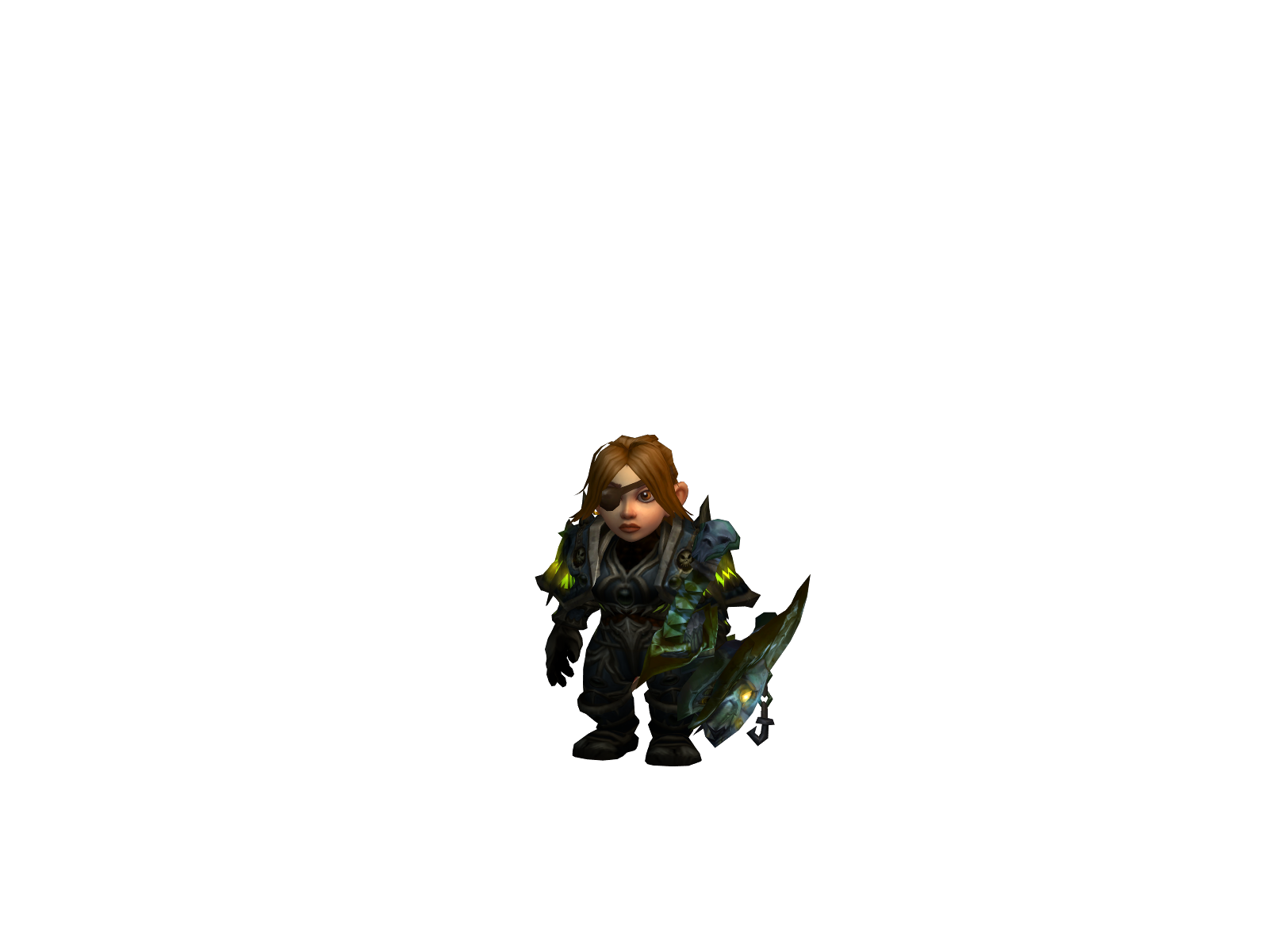 Chocacademy 3D character render