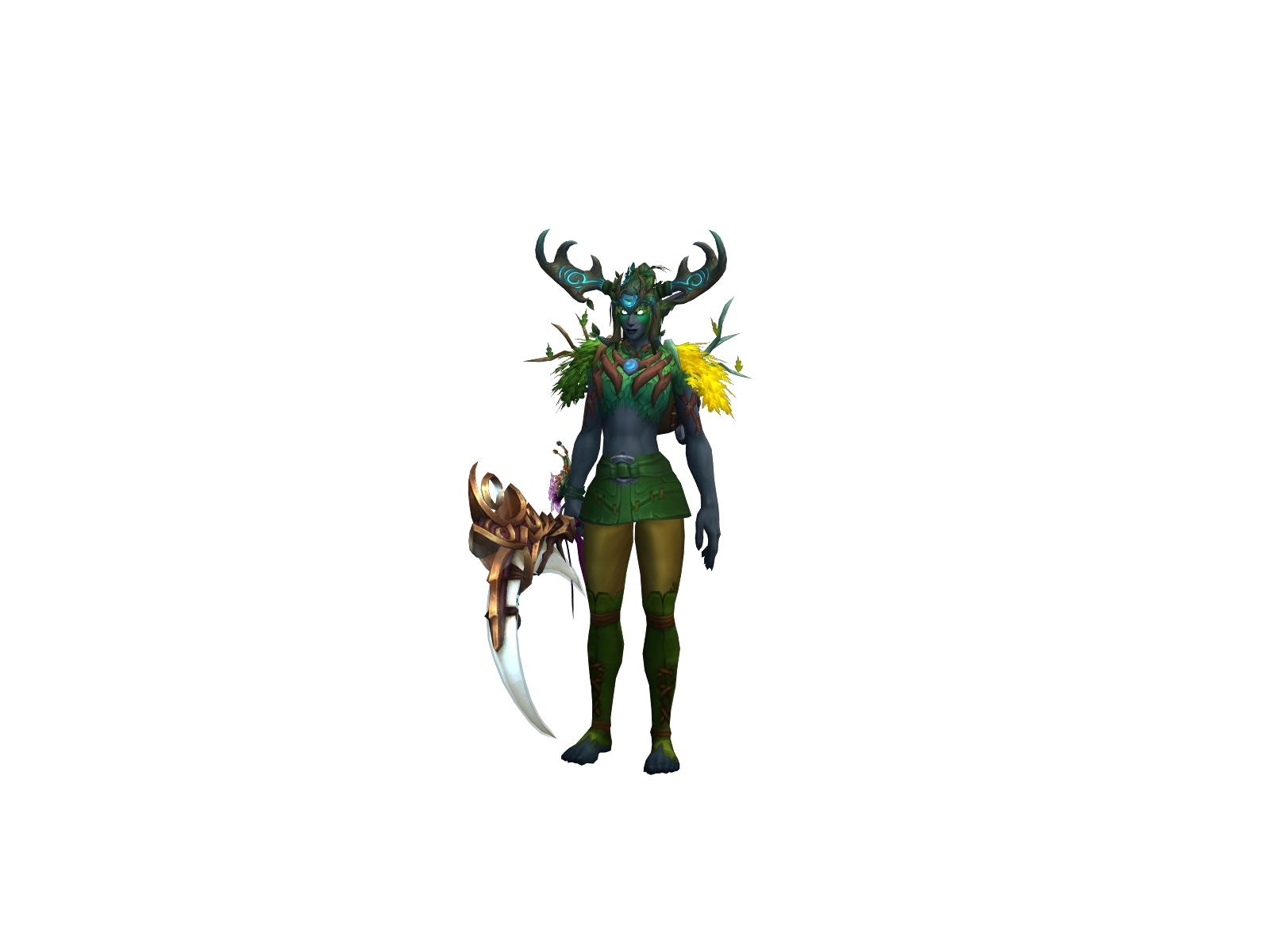 Mjxhõllnd 3D character render