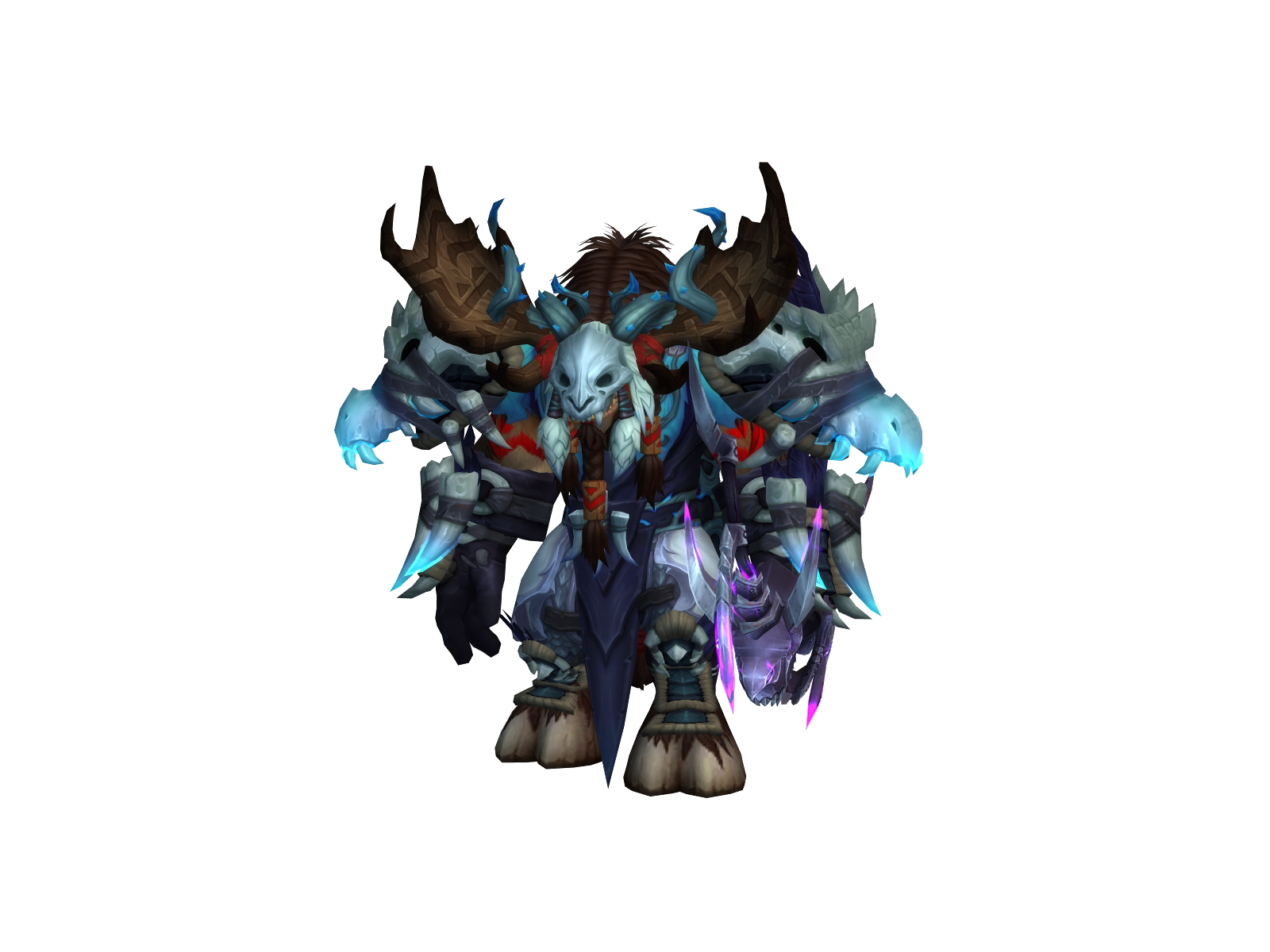 Brion 3D character render