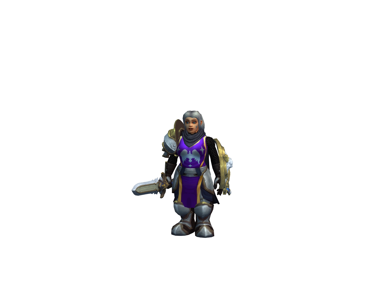 Hyperial 3D character render