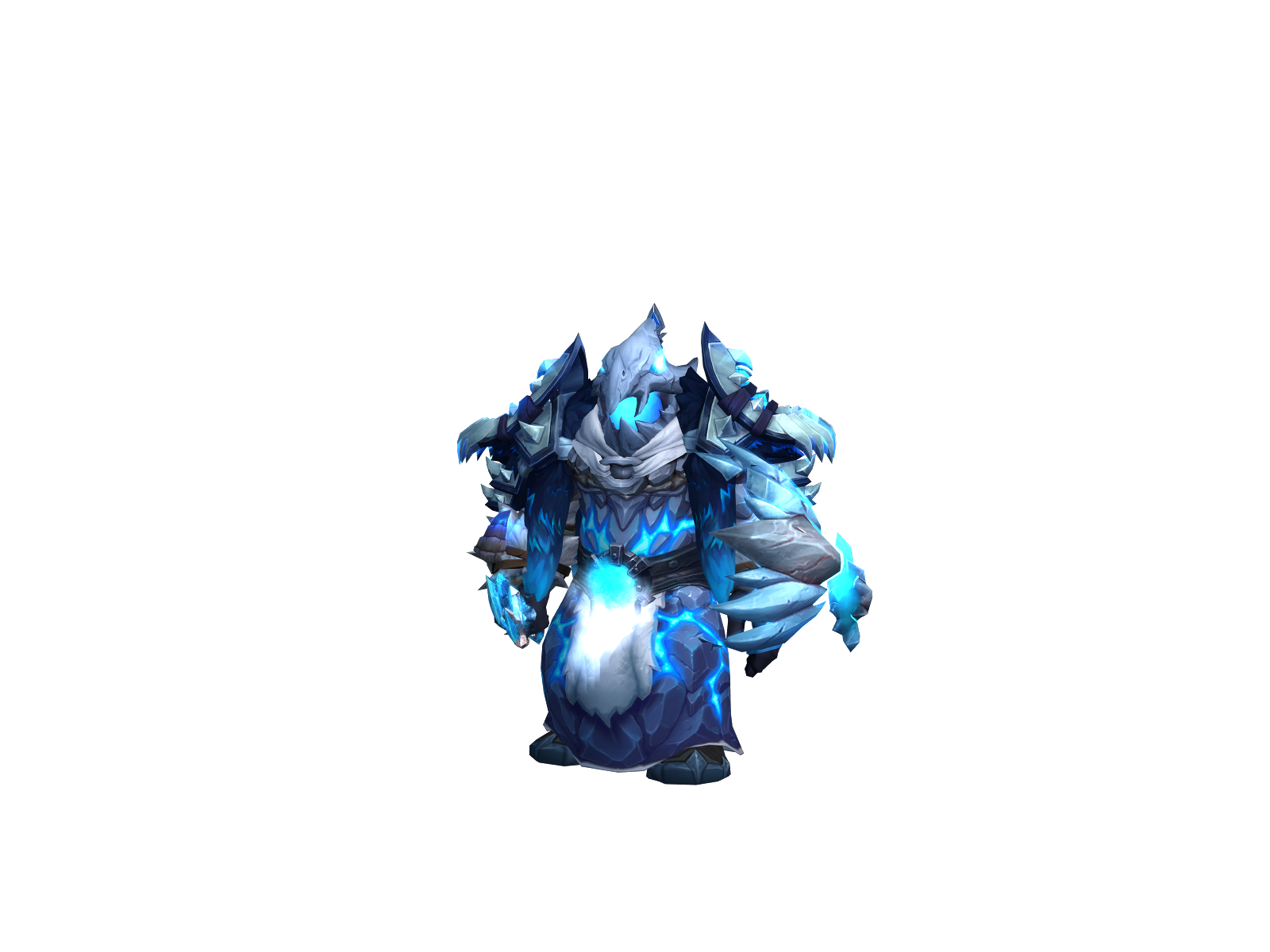 Achlos 3D character render