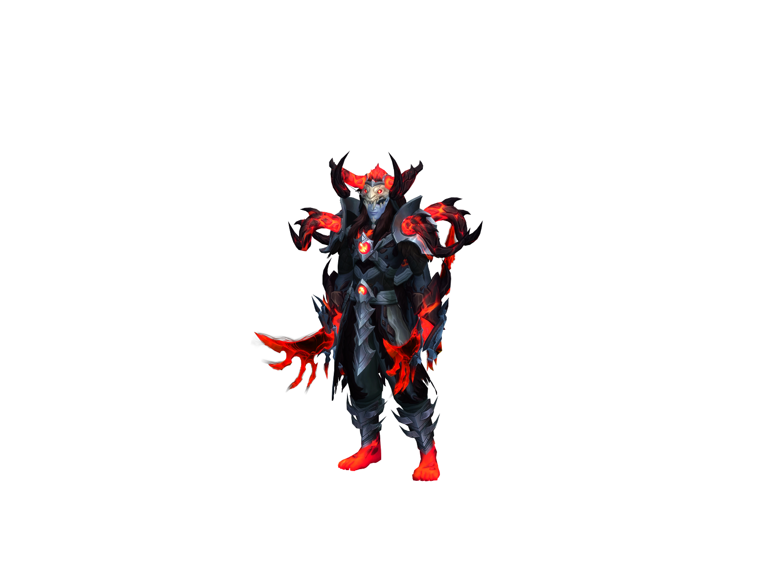 Dökkr 3D character render