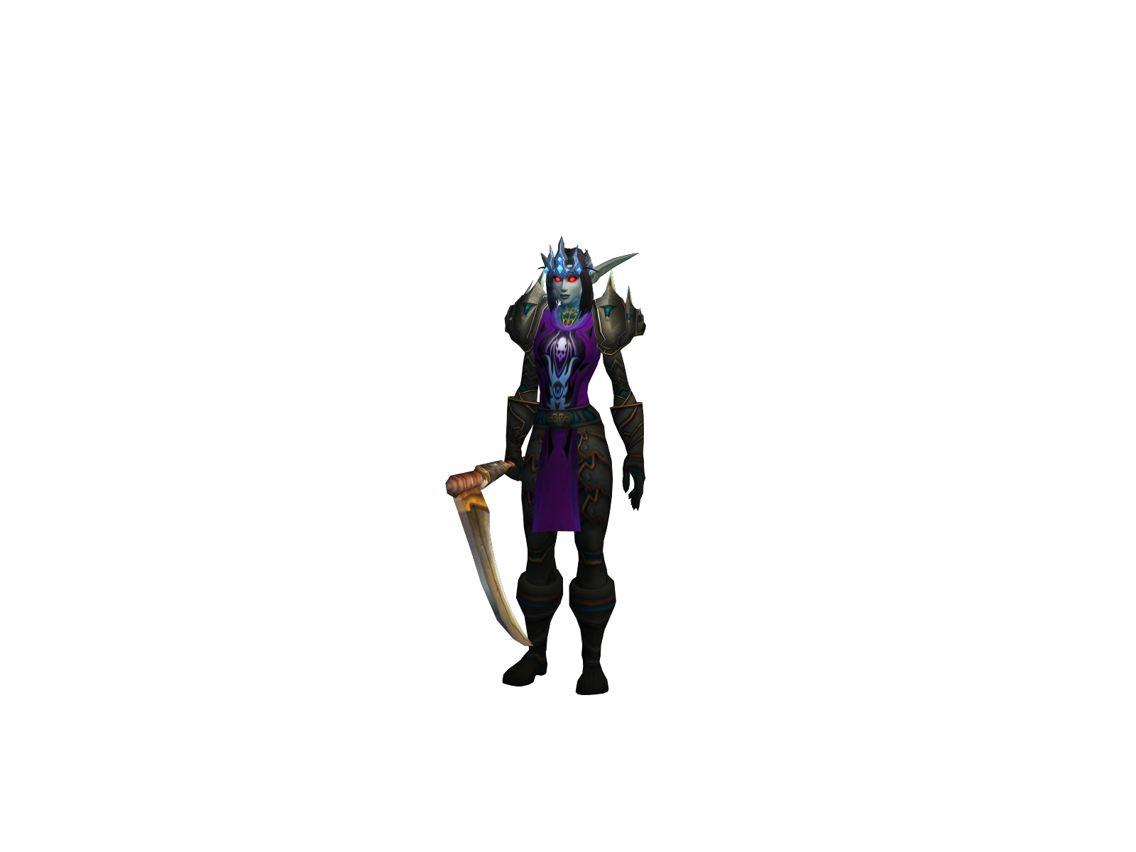 Cyr 3D character render