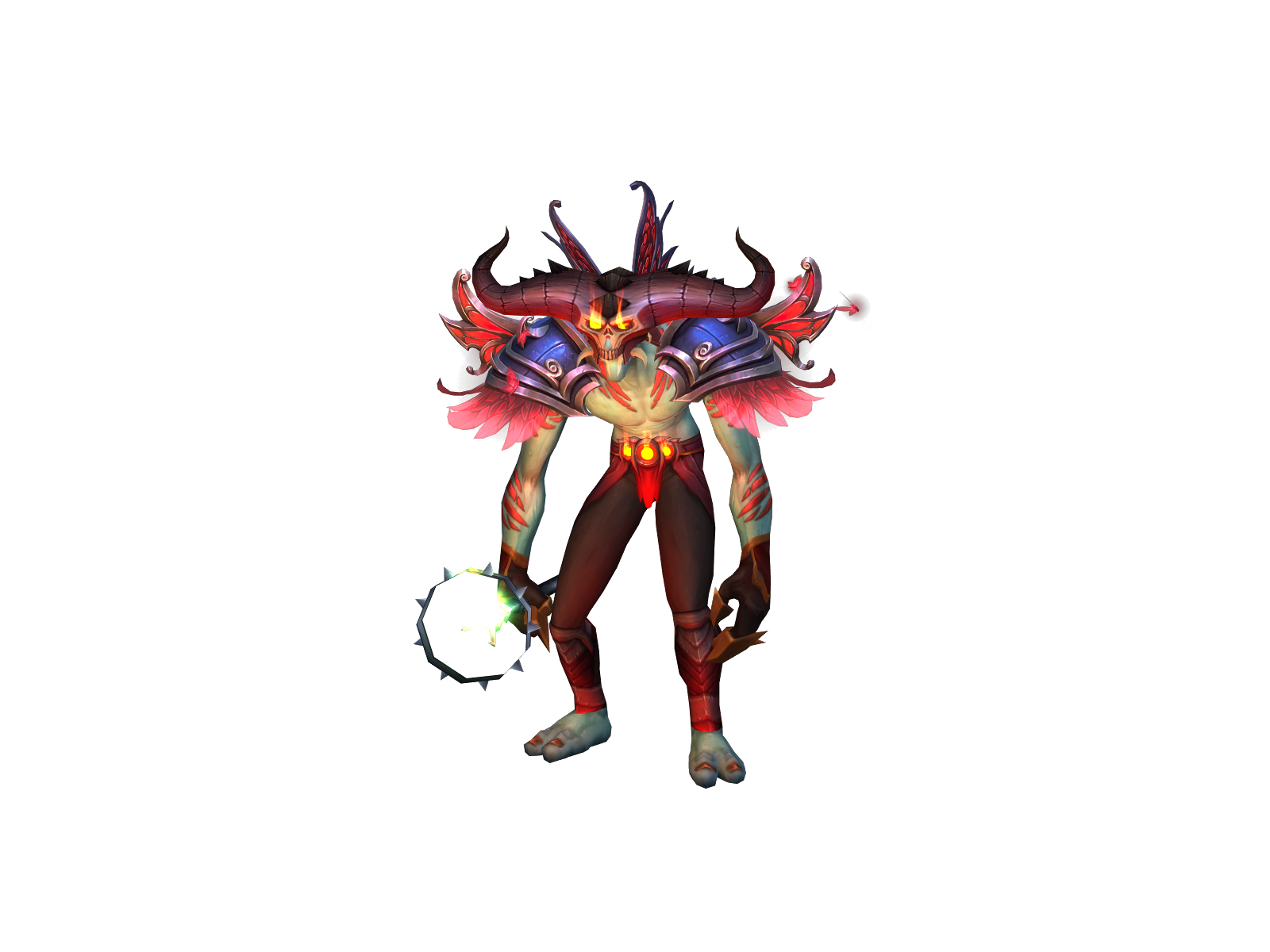 Makaroon 3D character render