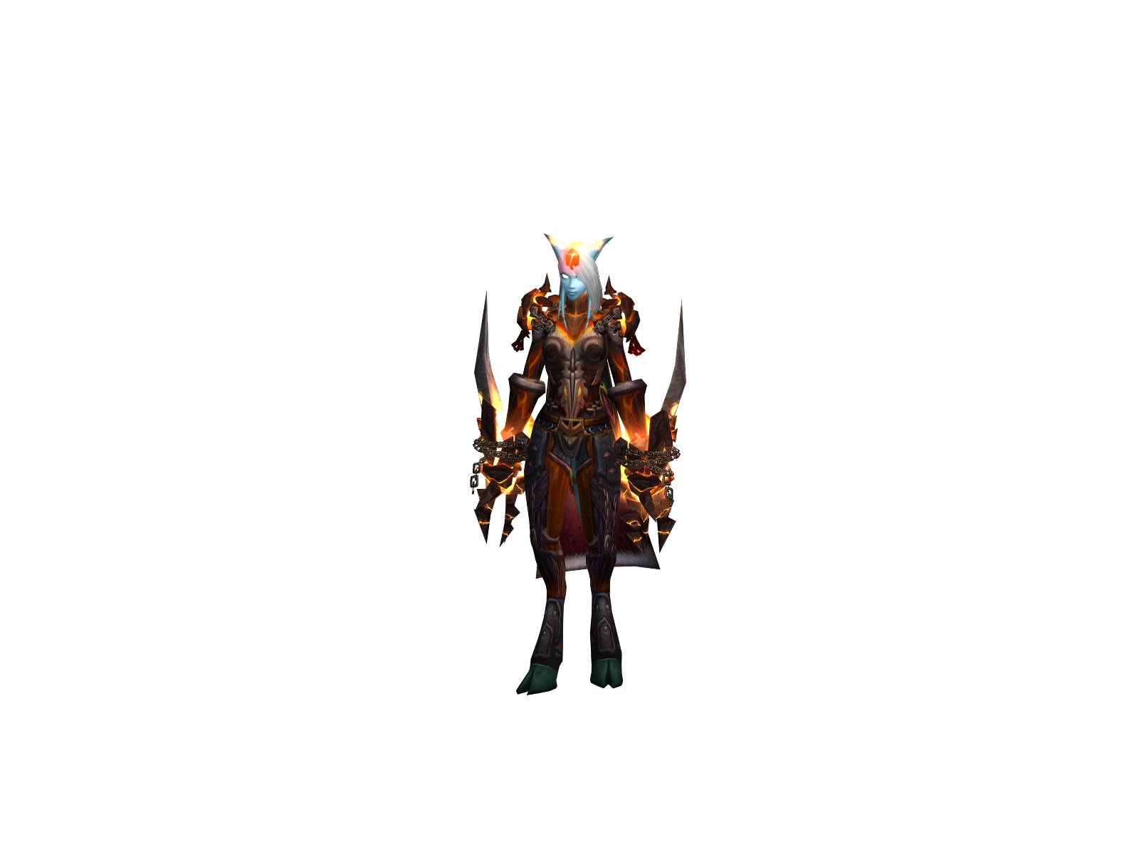 Arktan 3D character render