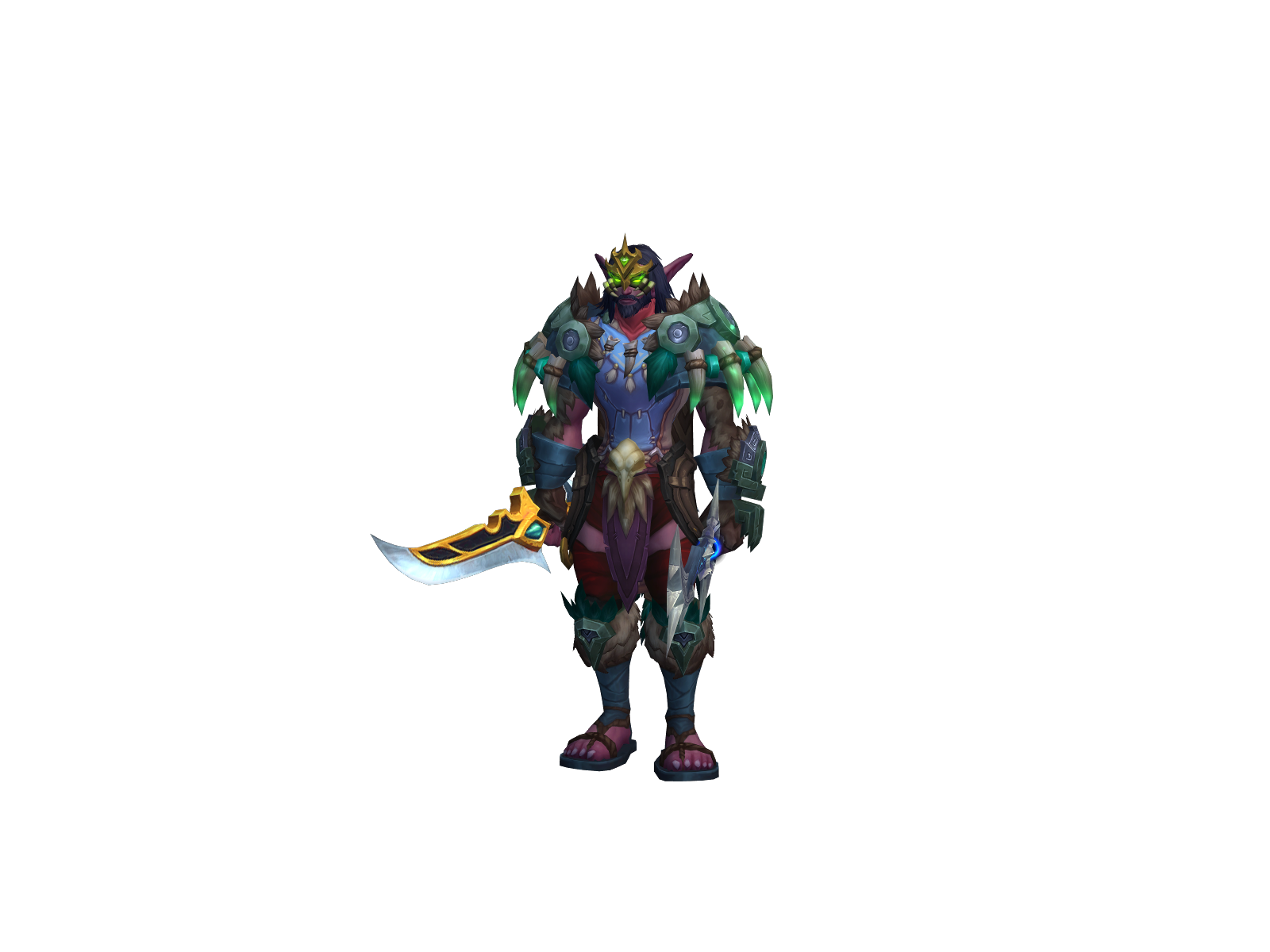 Bawzhawg 3D character render