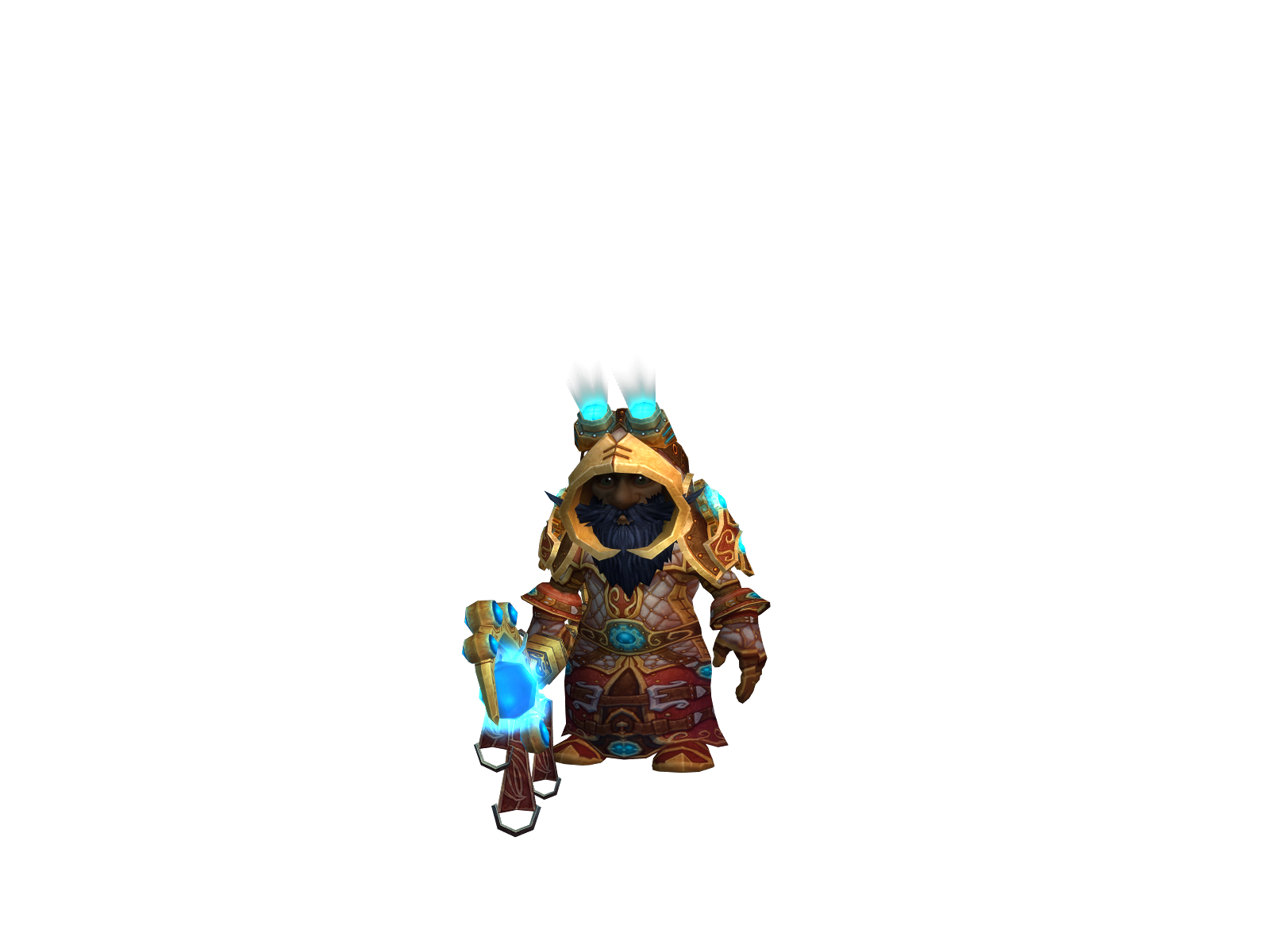 Variable 3D character render
