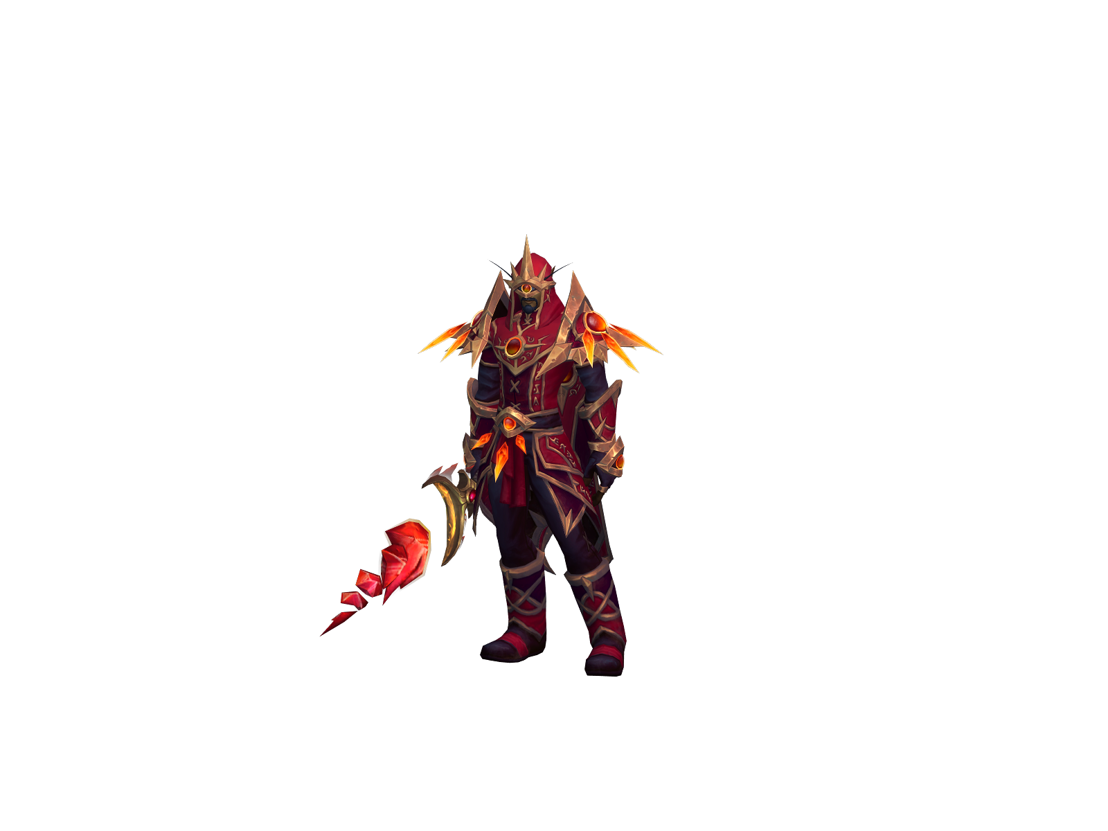 Papicandela 3D character render