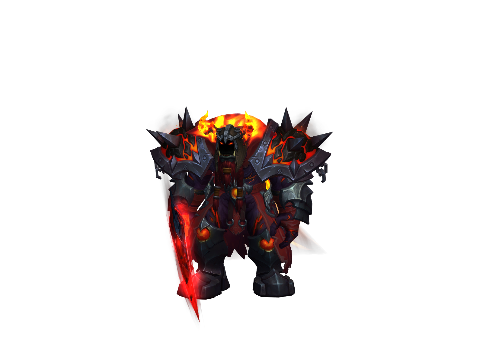 Mílord 3D character render