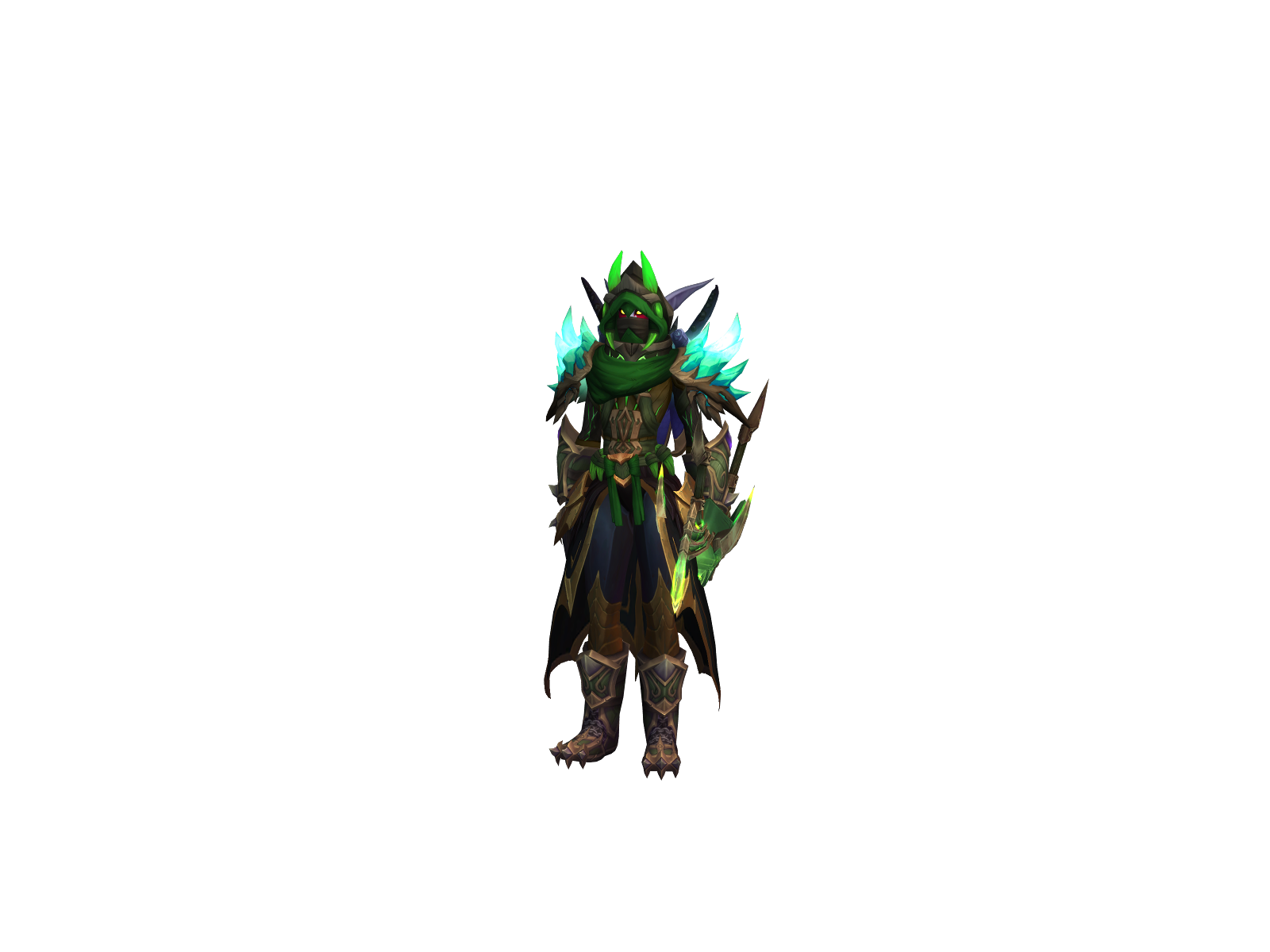 Congoloid 3D character render