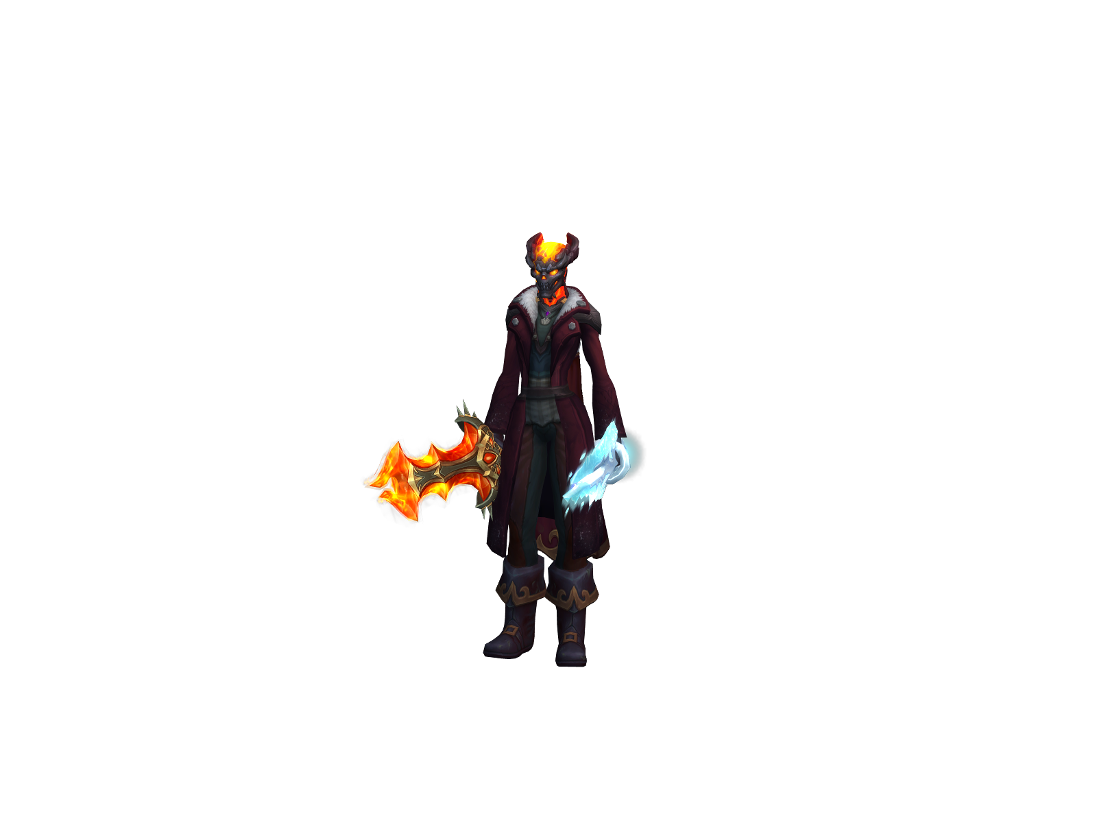 Crankyblades 3D character render