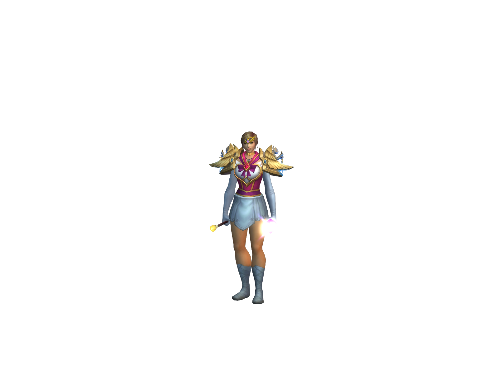 Cate 3D character render