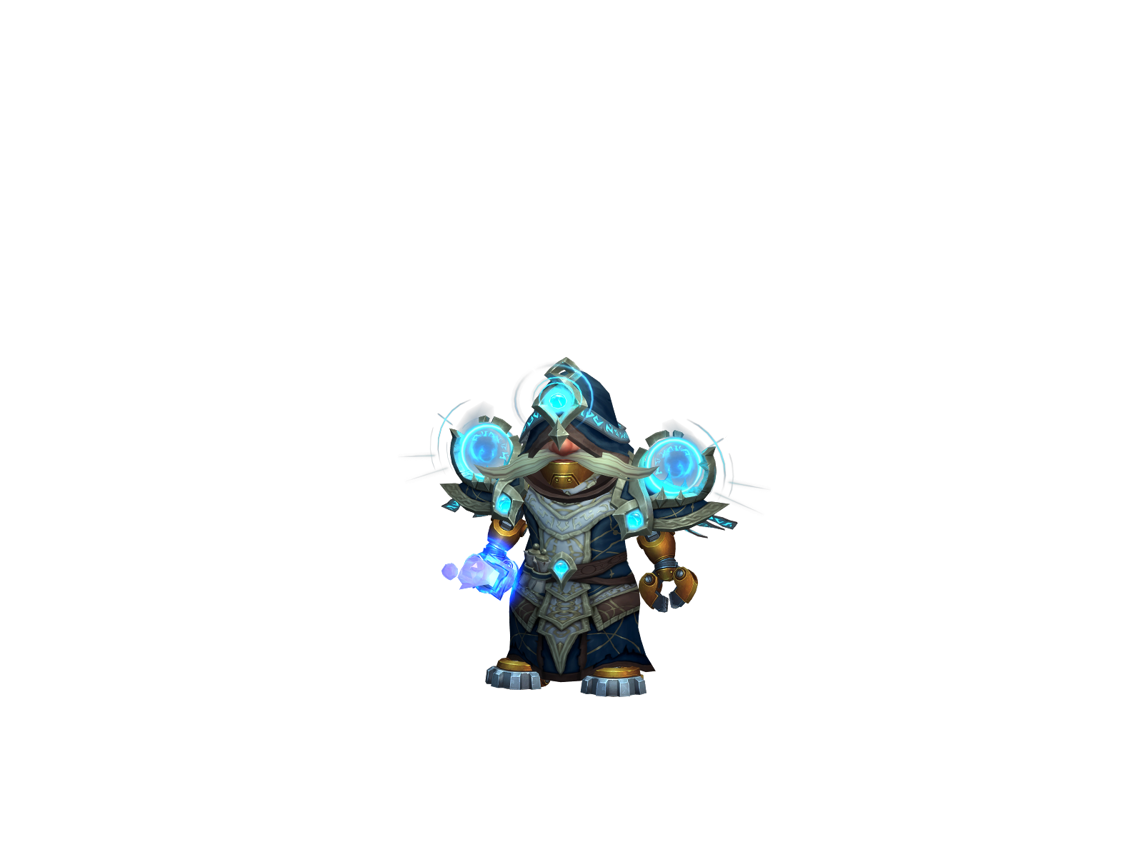 Fourneau 3D character render