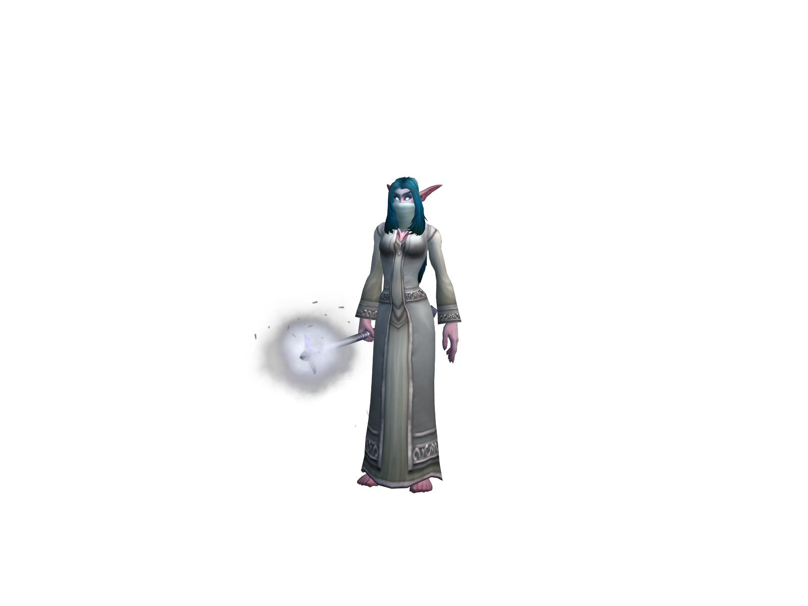 Hasel 3D character render