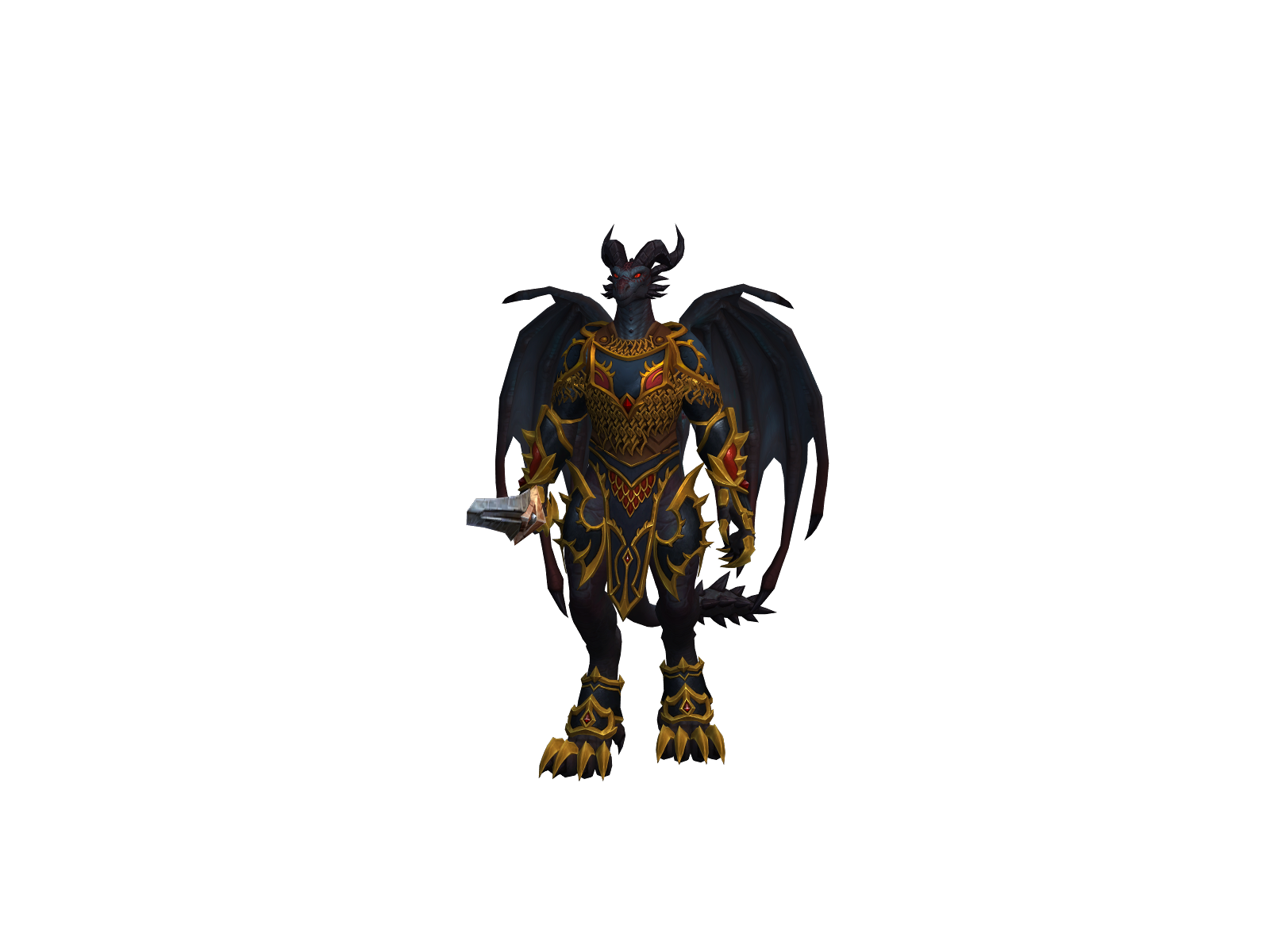 Bookwyrm 3D character render