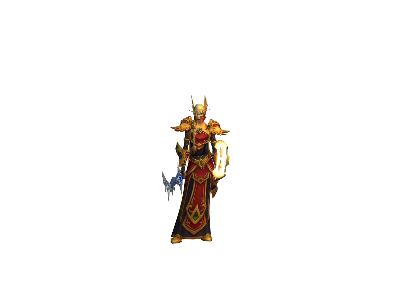 Serenîty 3D character render