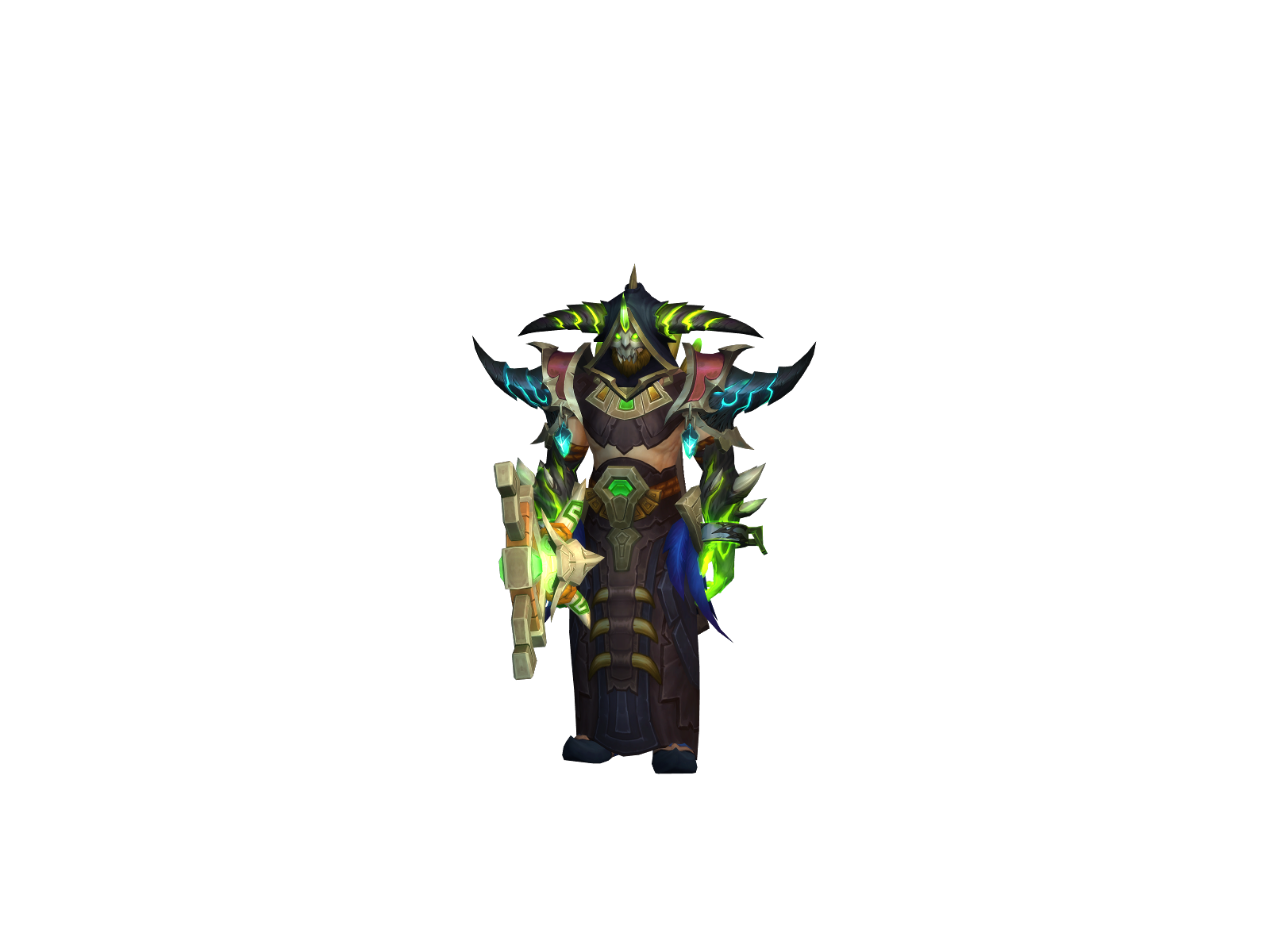 Spooked 3D character render