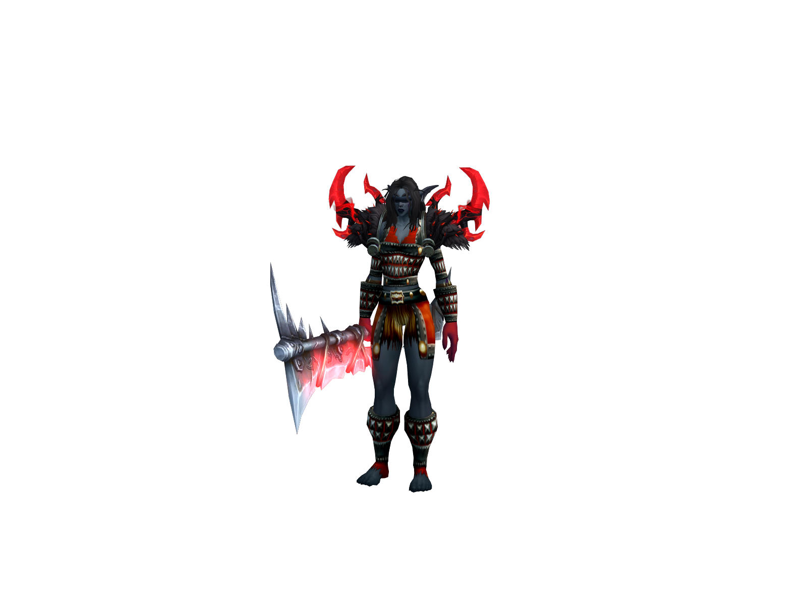Bloodrayne 3D character render