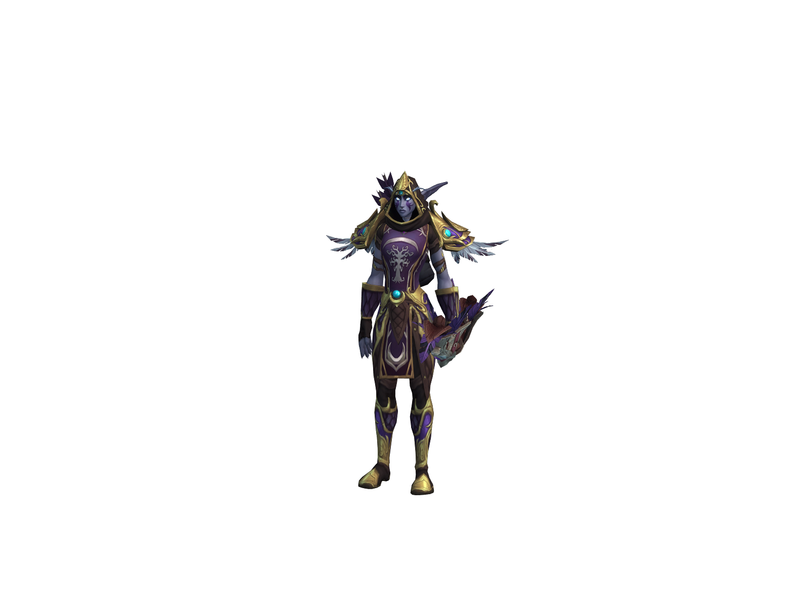 Lunarlunar 3D character render