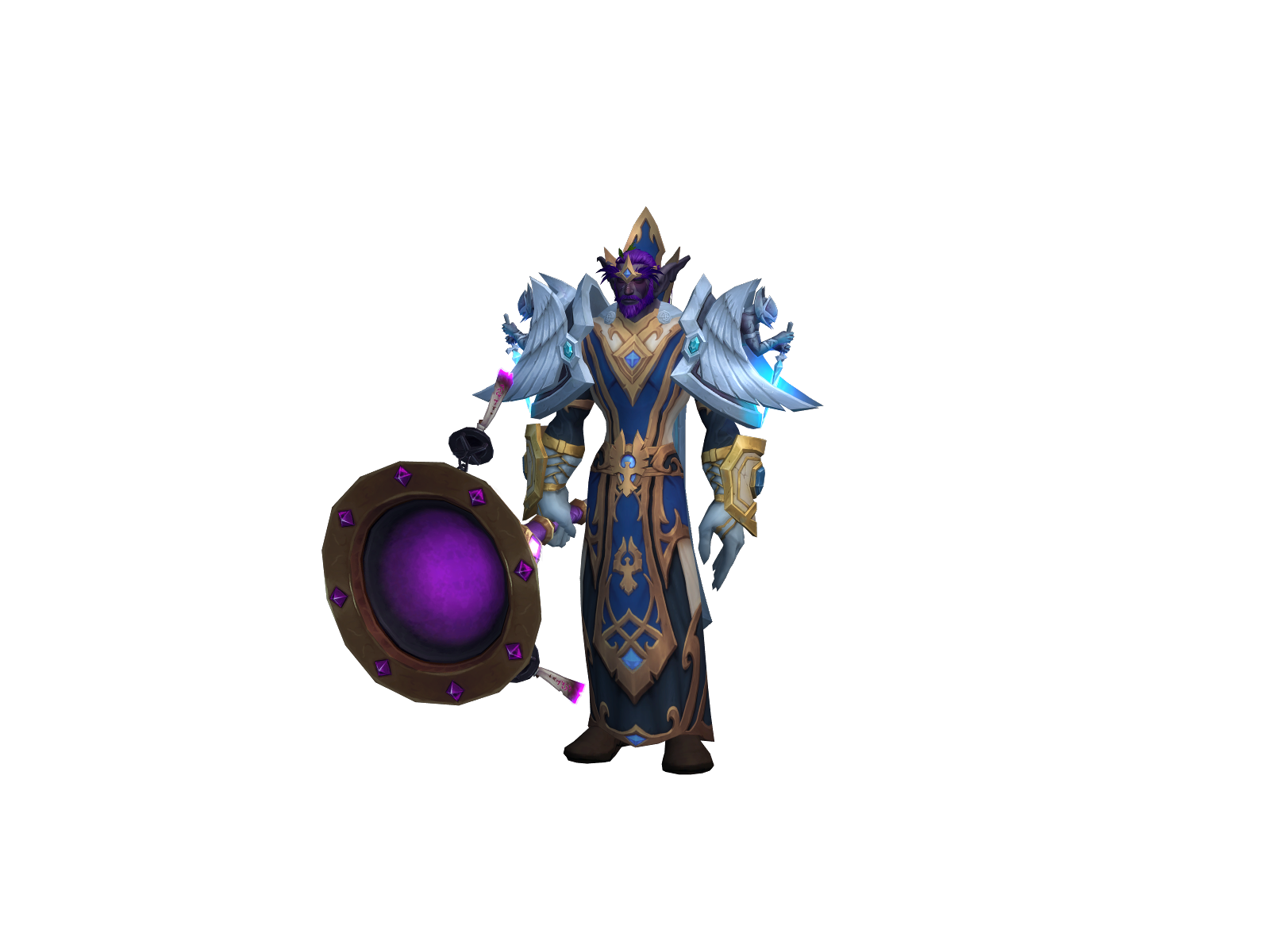 Purpleflurp 3D character render