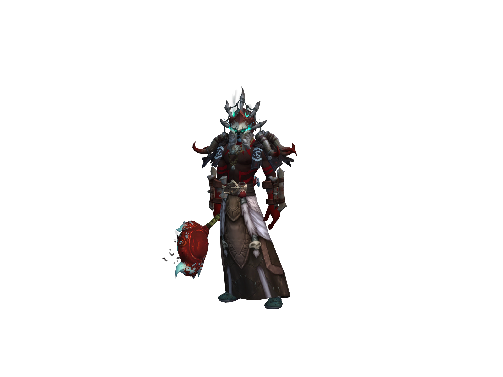 Ghostflare 3D character render