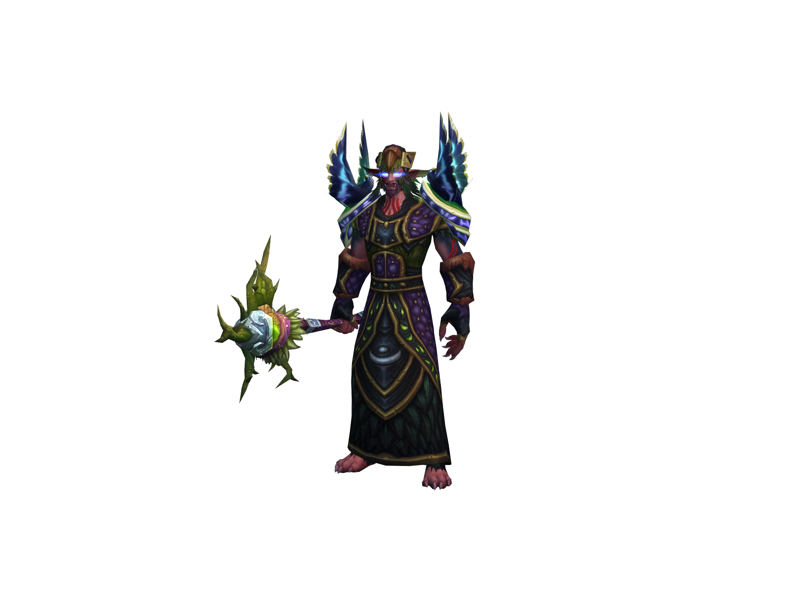 Noctyra 3D character render