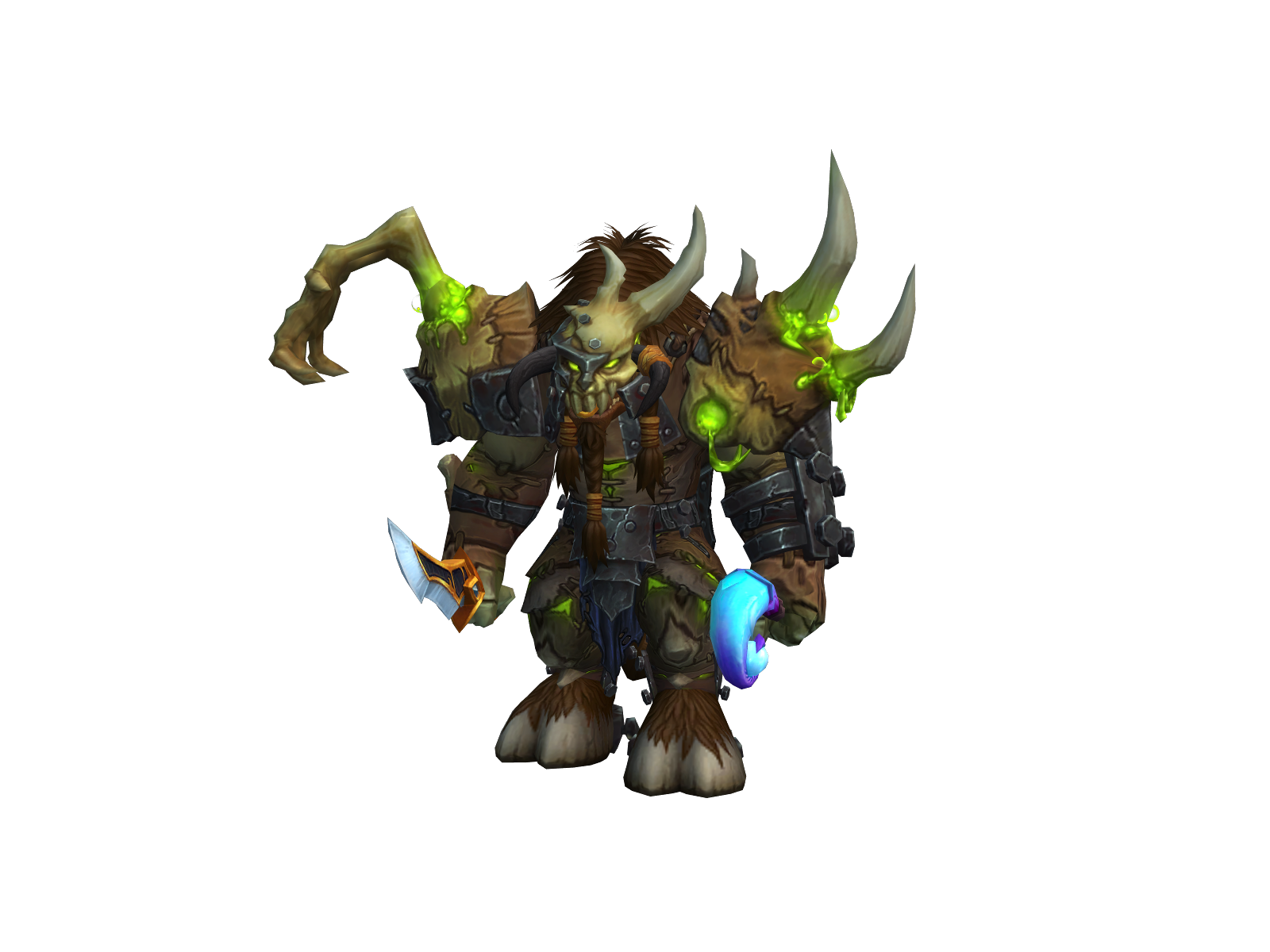 Screám 3D character render